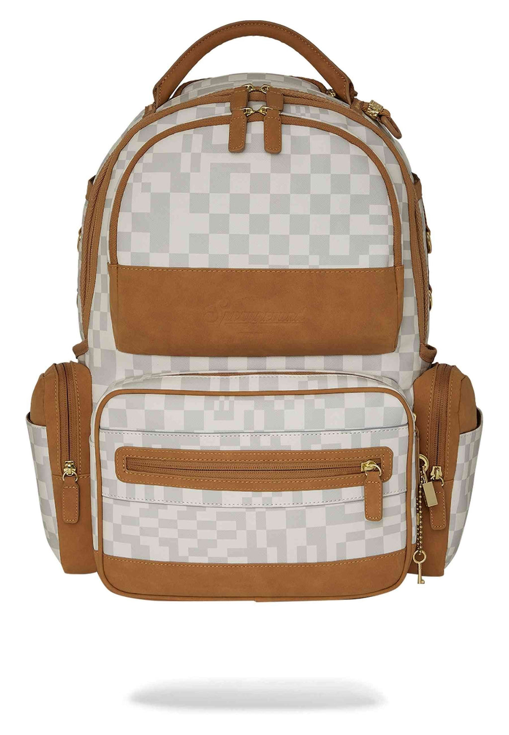 MOCHILA SPRAYGROUND BLANCA OPERATION SMOOTH DLXV BACKPACK