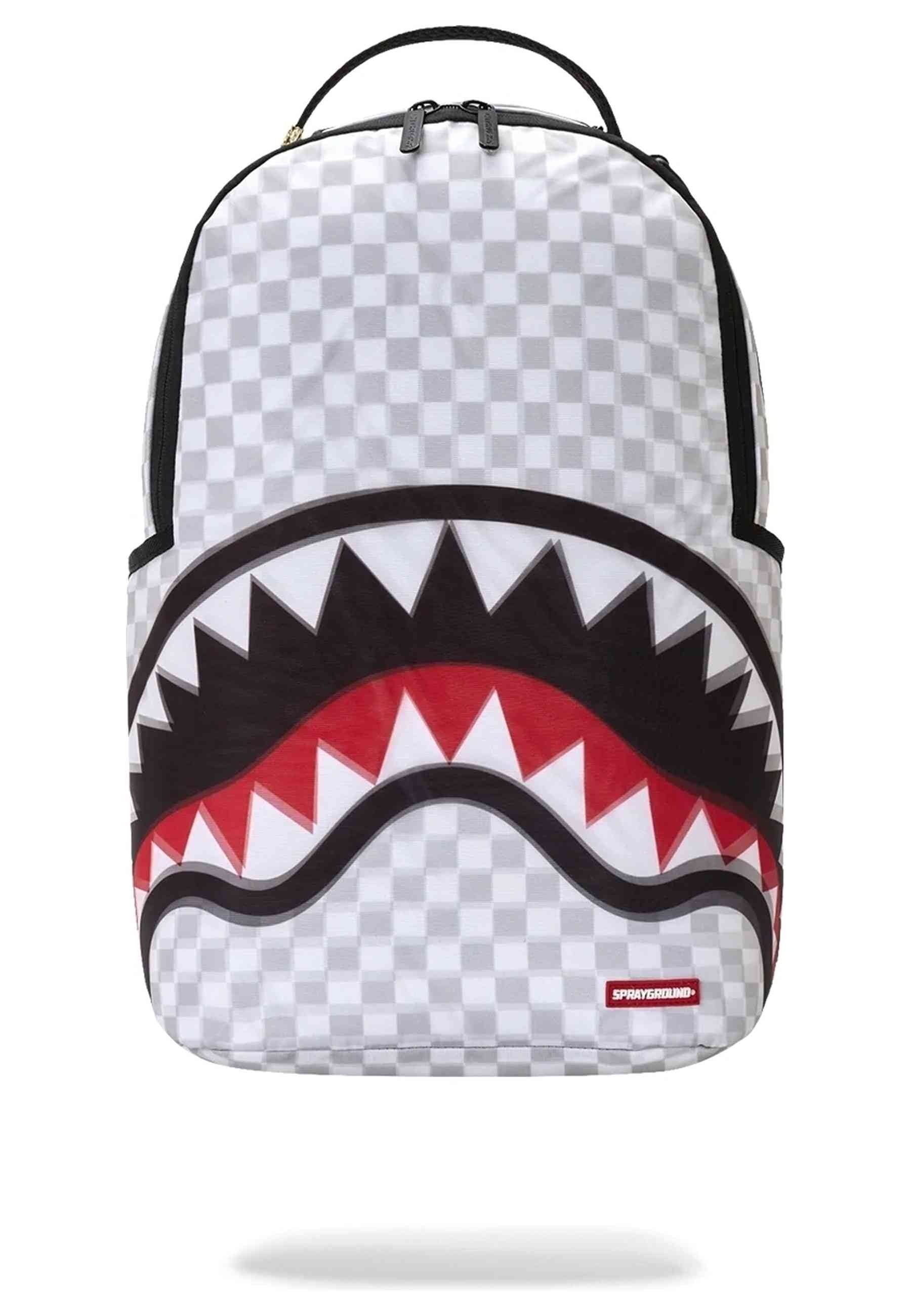 MOCHILA SPRAYGROUND BLANCA SHARKS IN PARIS 3D EFFECT BACKPACK