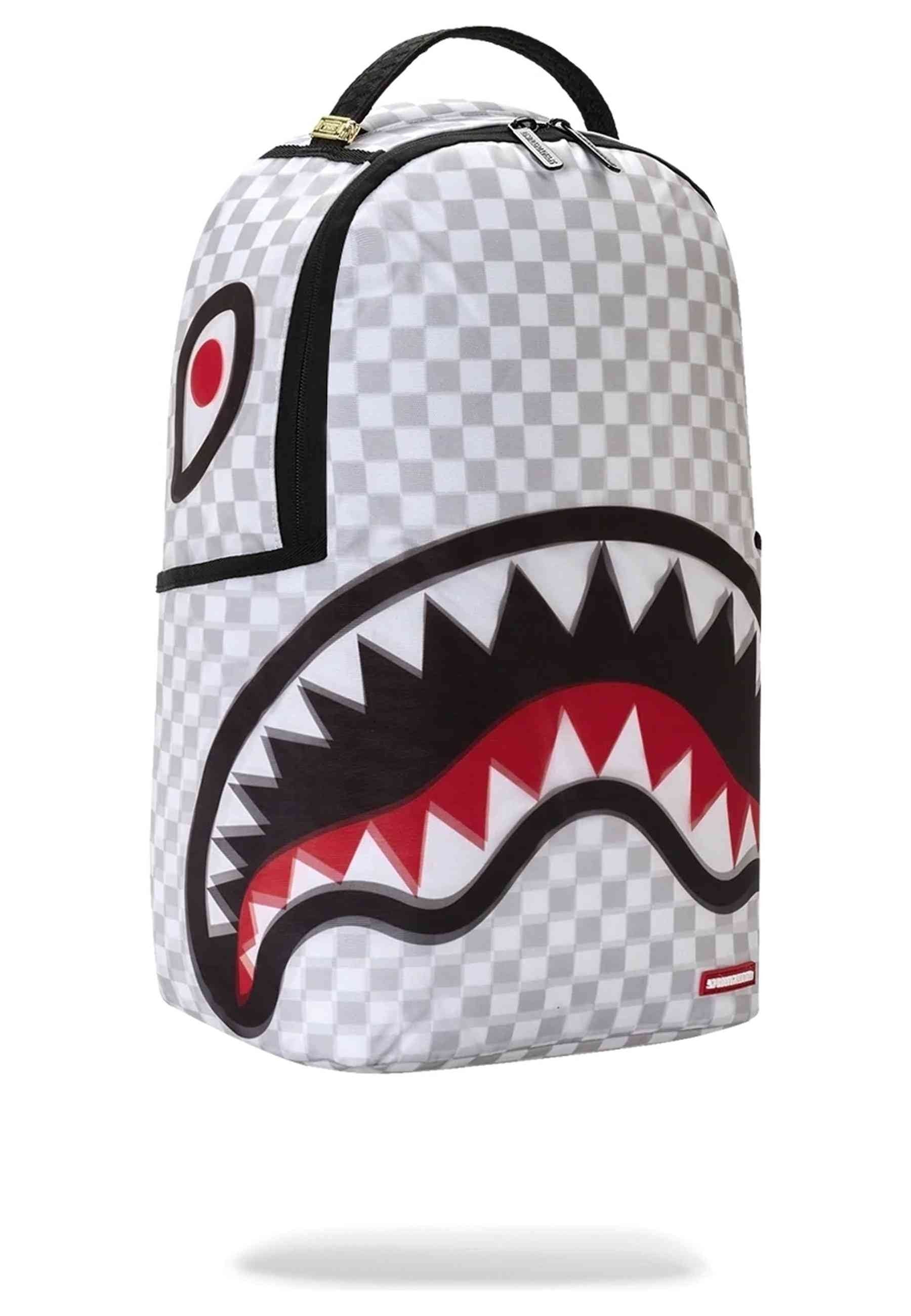 MOCHILA SPRAYGROUND BLANCA SHARKS IN PARIS 3D EFFECT BACKPACK
