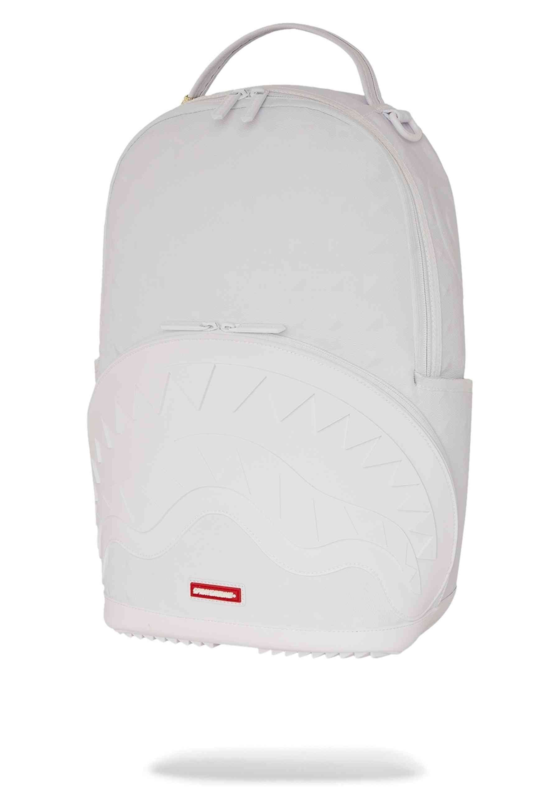 MOCHILA SPRAYGROUND BLANCA WHITE PYRAMID DLX BACKPACK