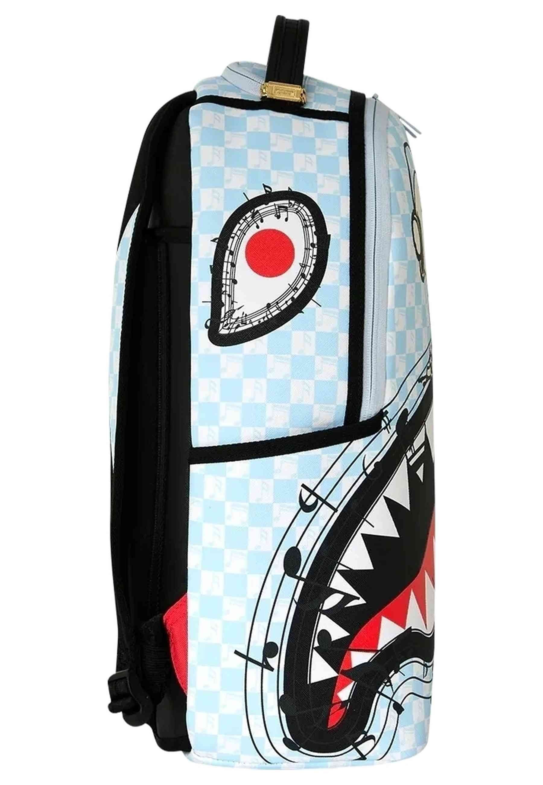MOCHILA SPRAYGROUND CELESTE CHECKERED PEANUTS SNOOPY JAMS BACKPACK