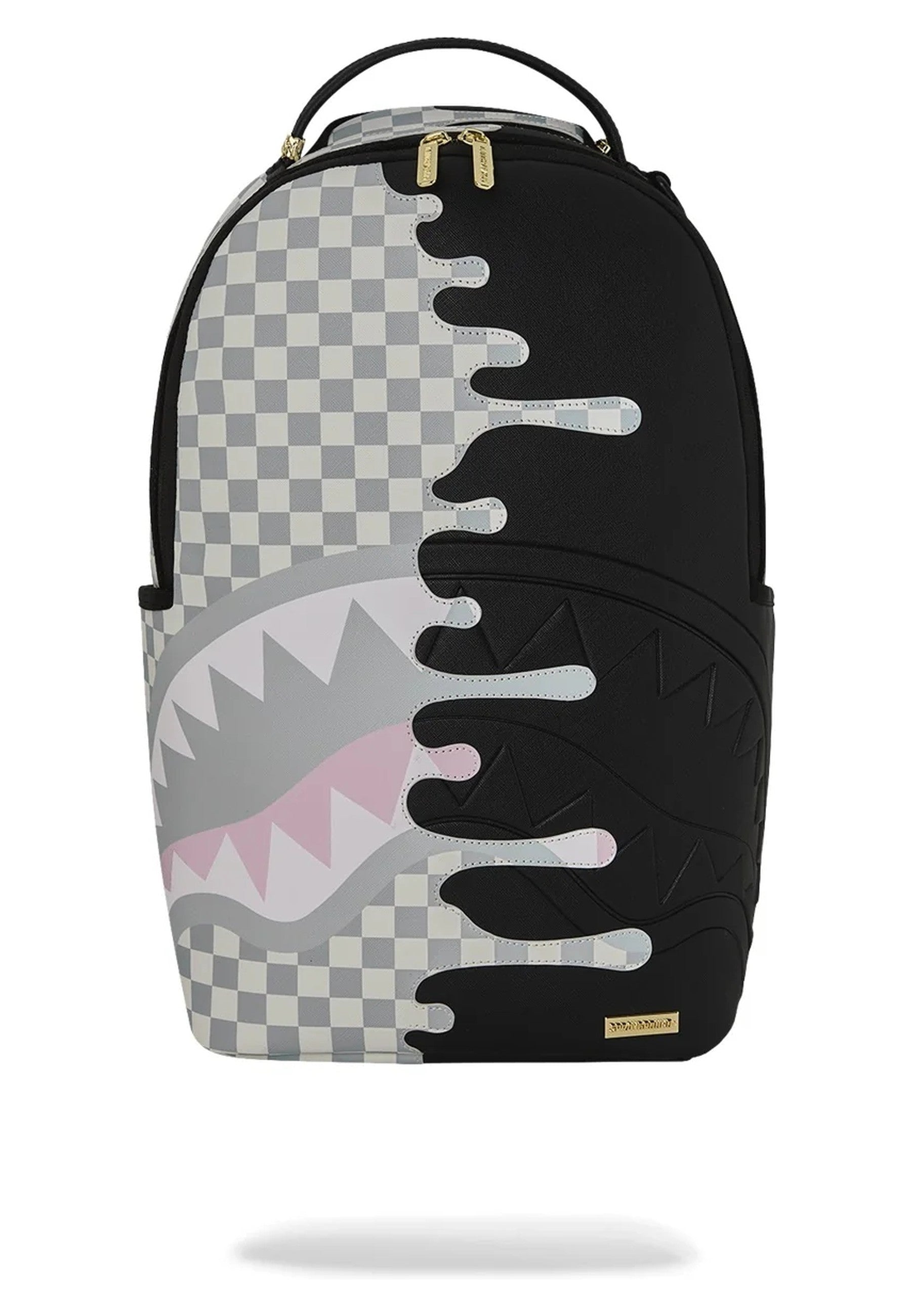 MOCHILA SPRAYGROUND CREAM CHECK SIDE DRIP BACKPACK