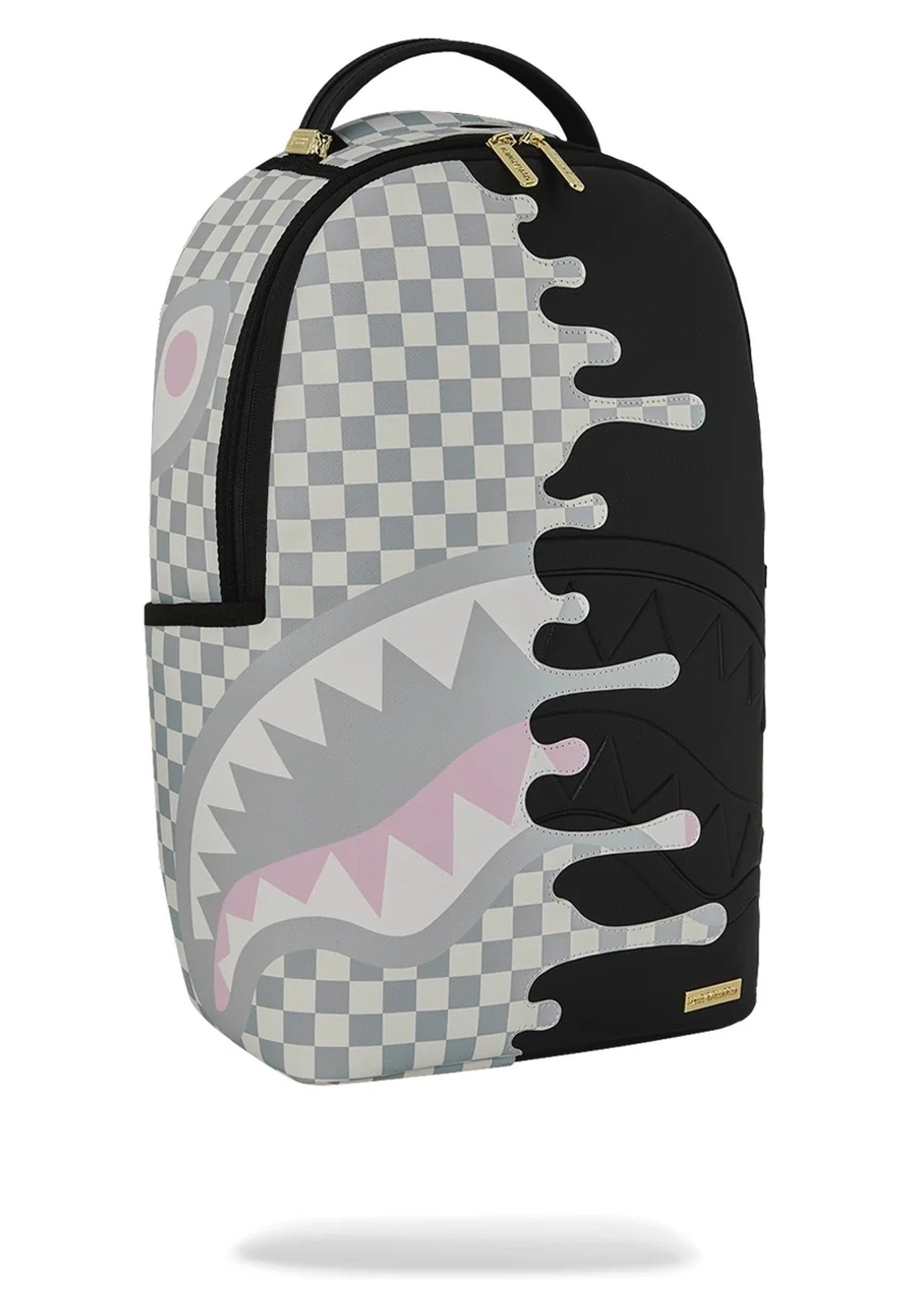 MOCHILA SPRAYGROUND CREAM CHECK SIDE DRIP BACKPACK