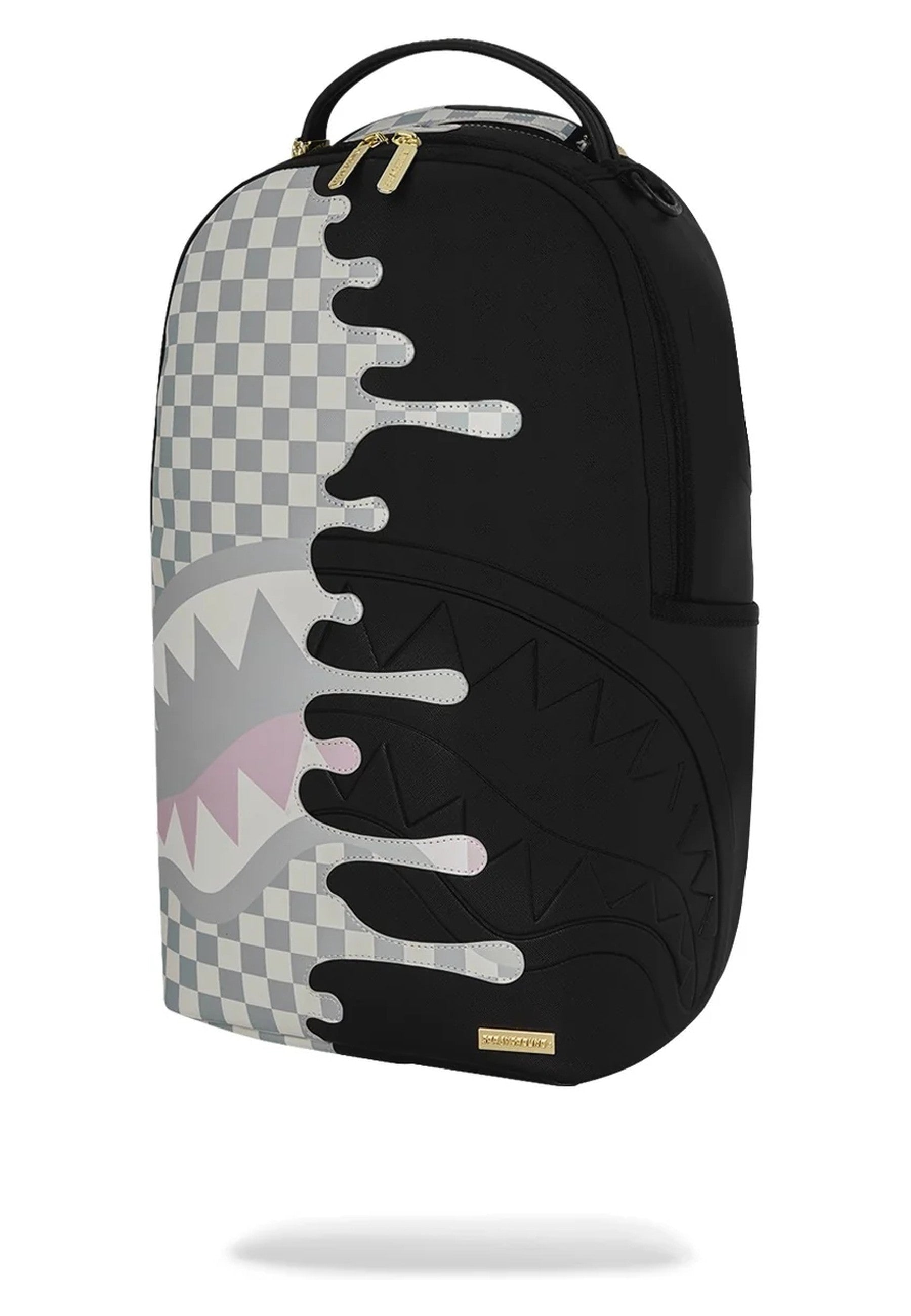 MOCHILA SPRAYGROUND CREAM CHECK SIDE DRIP BACKPACK