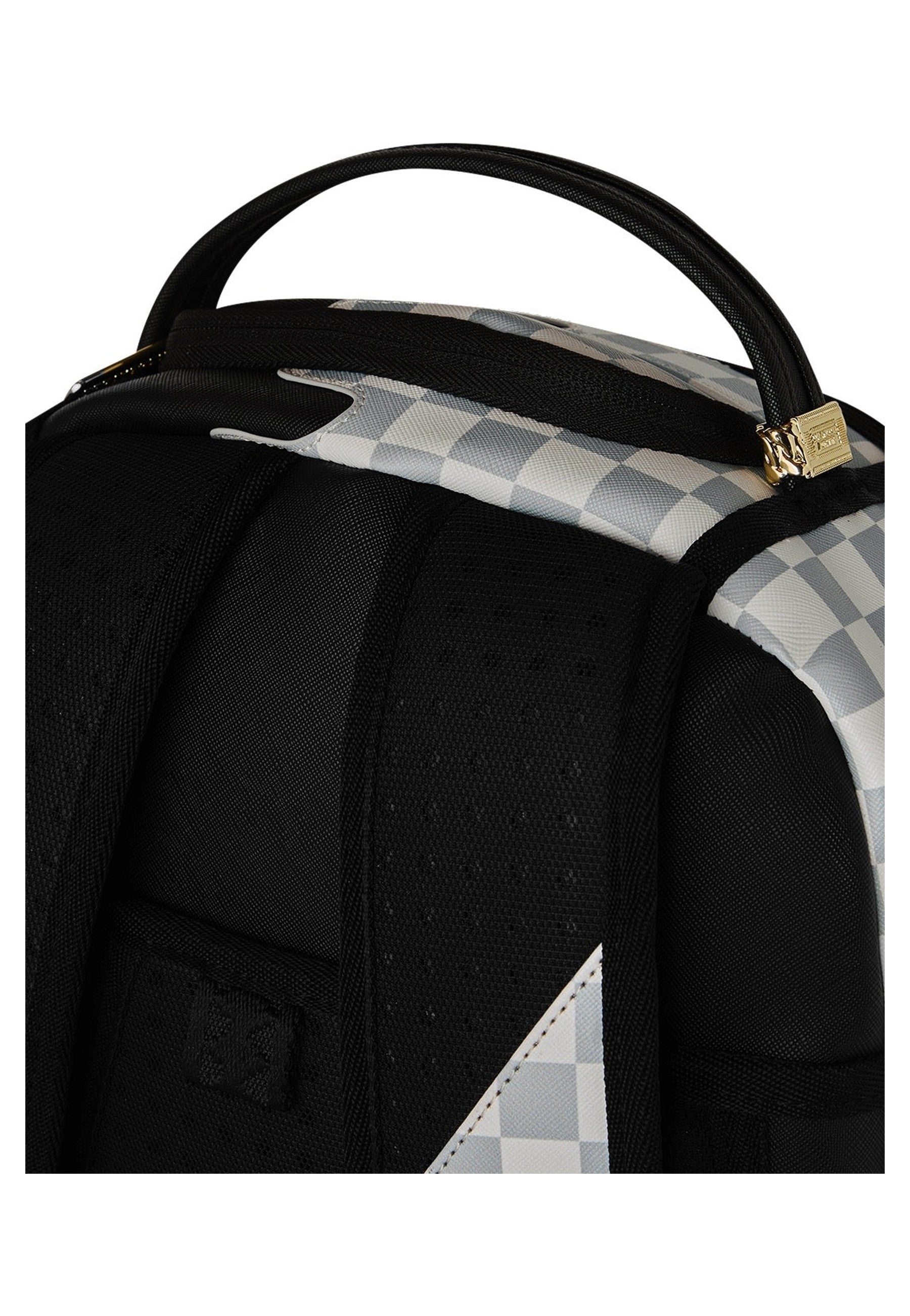 MOCHILA SPRAYGROUND CREAM CHECK SIDE DRIP BACKPACK