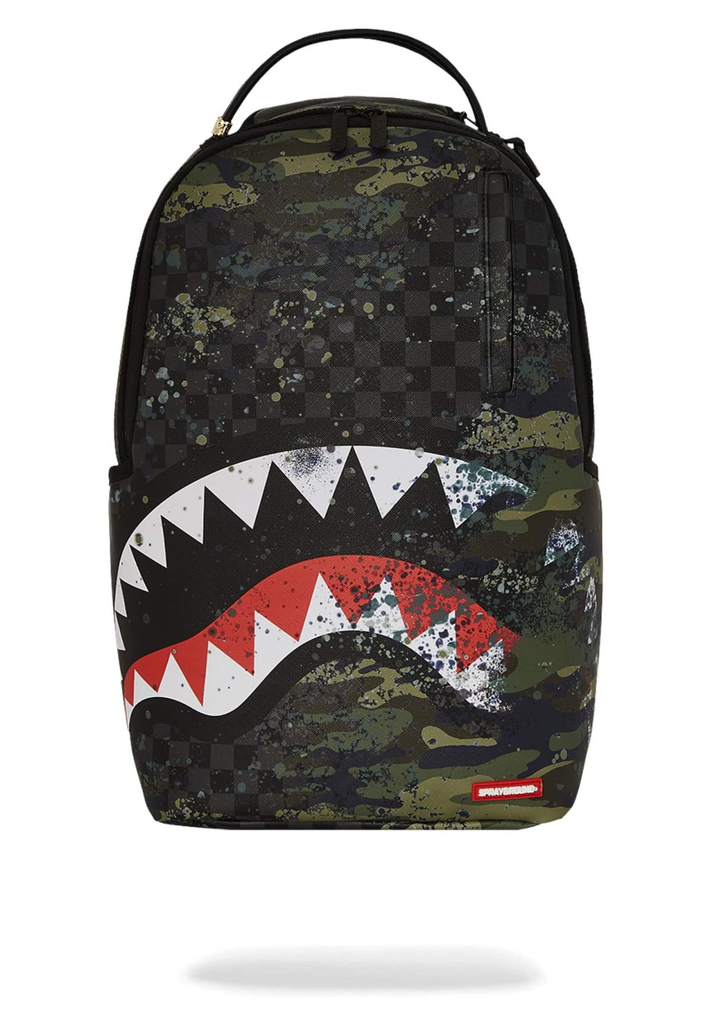 MOCHILA SPRAYGROUND GRIS CAMO SPLASH DLXSV BACKPACK