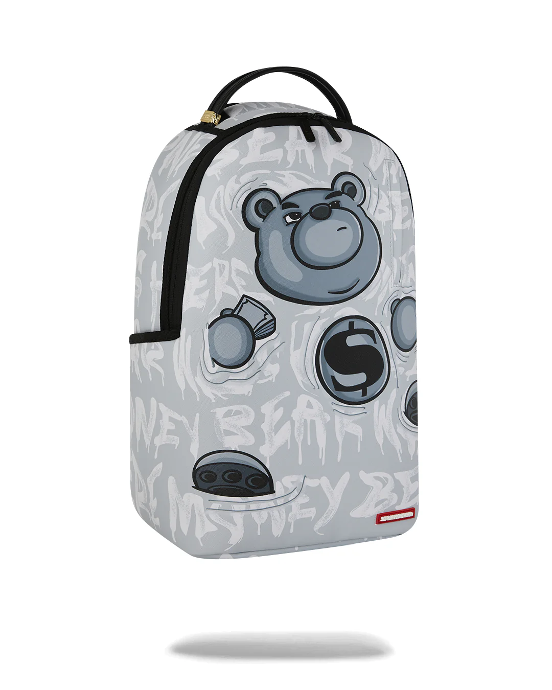 MOCHILA SPRAYGROUND GRIS MONEY BEAR GRAFFITI FLOAT BACKPACK