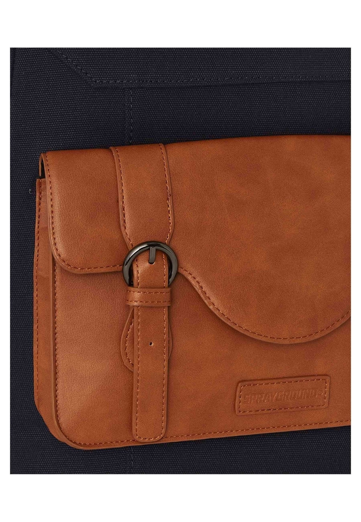 MOCHILA SPRAYGROUND MARINO WHISKEY THRONE BLUES DLXS CANVAS CARGO DLX - AREA ZERO