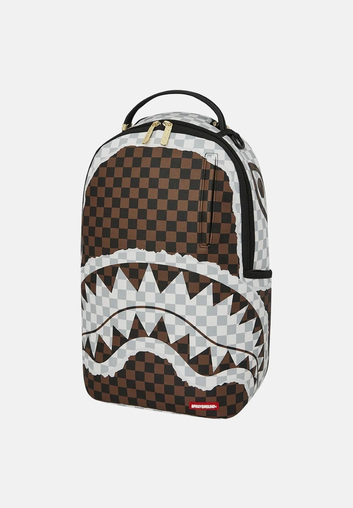 MOCHILA SPRAYGROUND MARRON CREAM AND BROWN TEAR CHACK BACKPACK