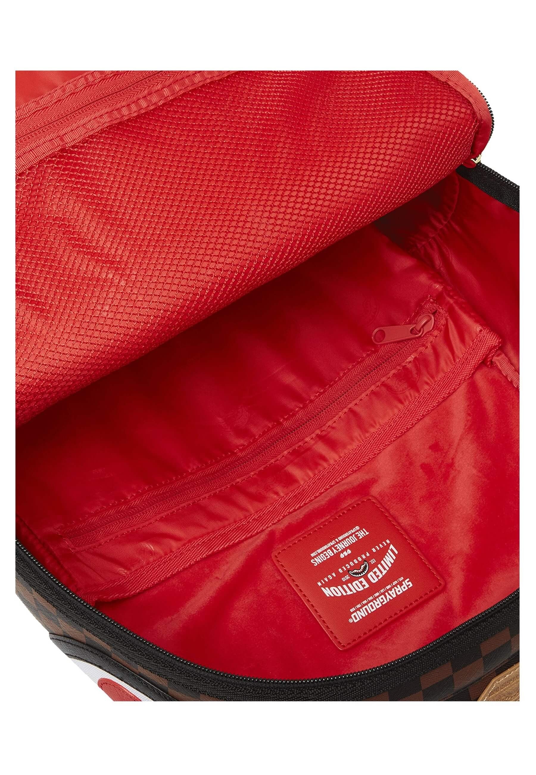 MOCHILA SPRAYGROUND MARRON HENNYVILLE DLXSV BACKPACK