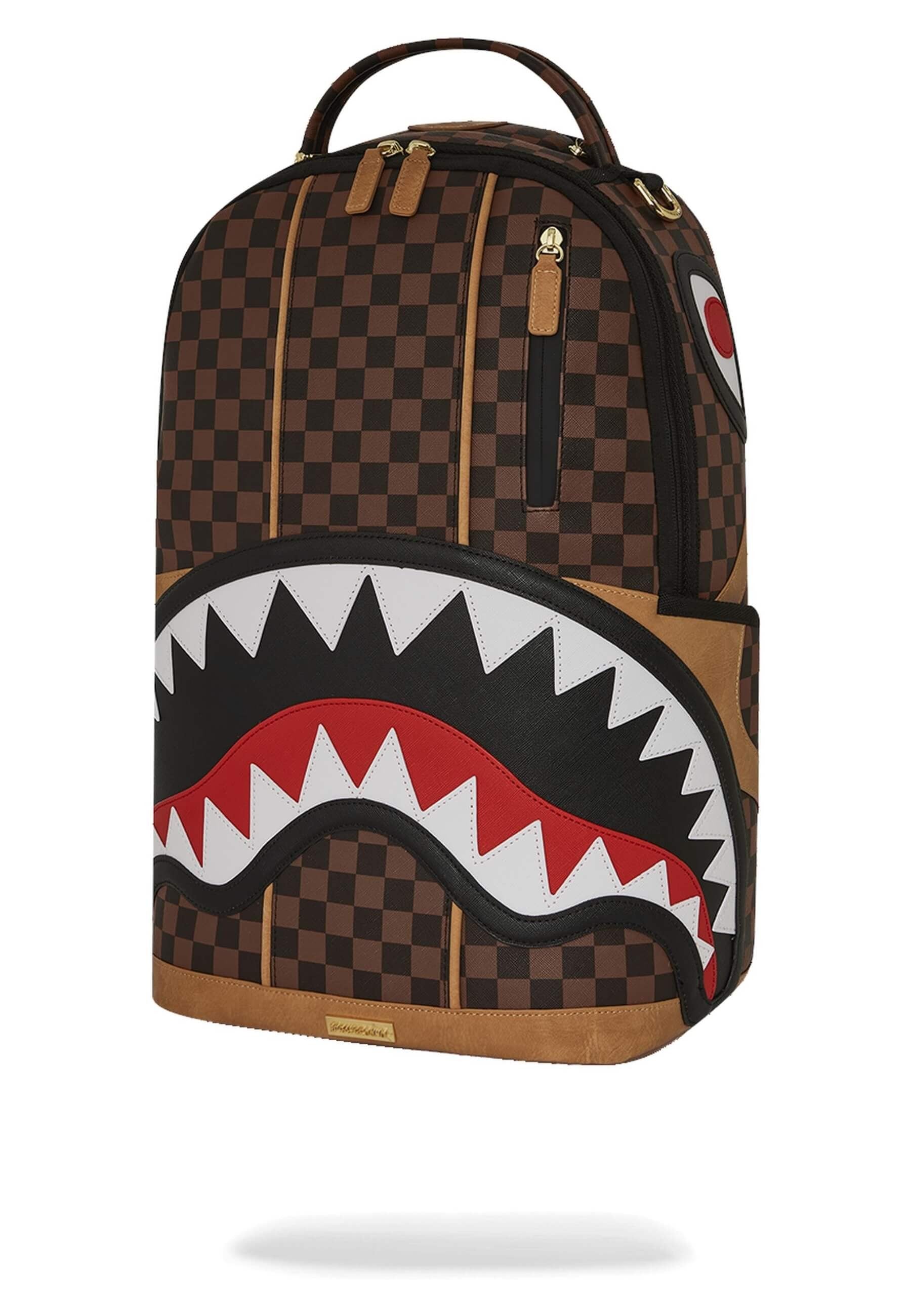 MOCHILA SPRAYGROUND MARRON HENNYVILLE DLXSV BACKPACK