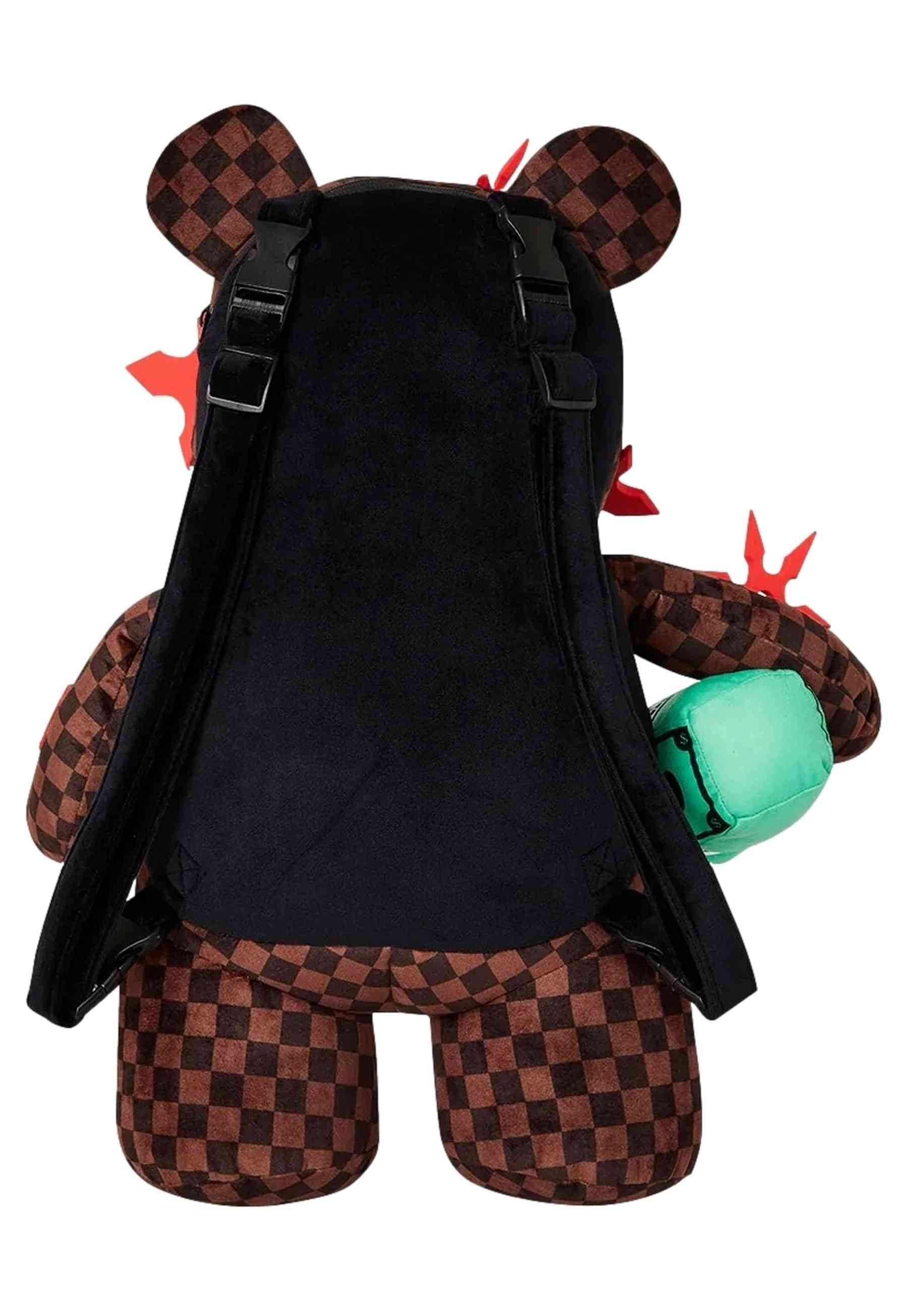 MOCHILA SPRAYGROUND MARRON NINJA STAR BEAR BEAR BACKPACK