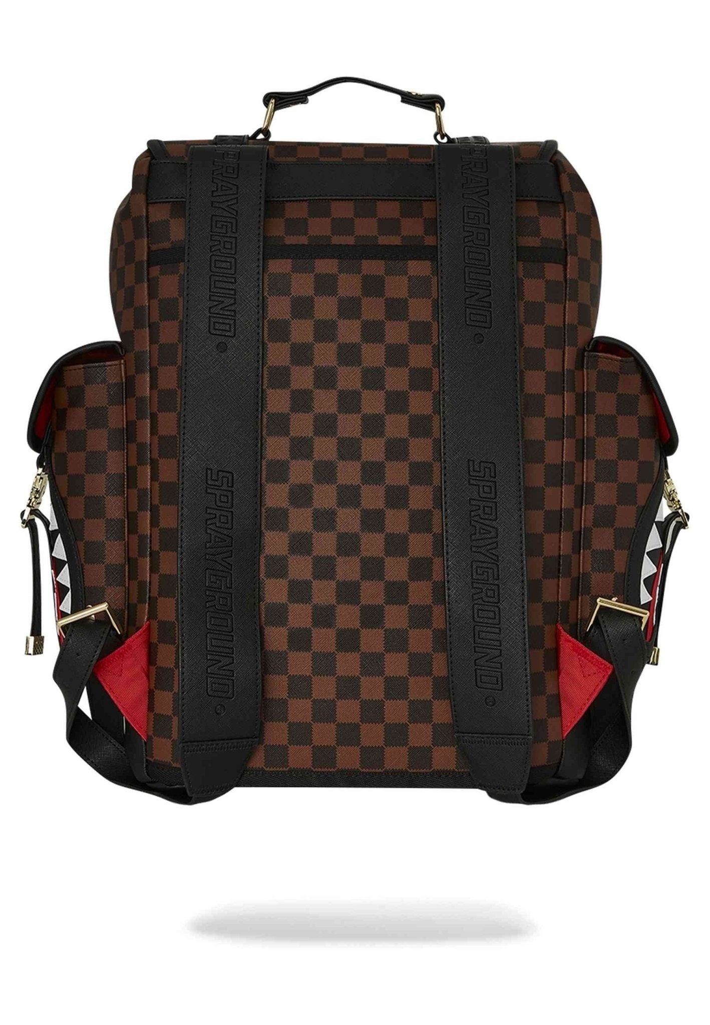 MOCHILA SPRAYGROUND MARRON SAWTOOTH SHARK IN PARIS MONTE CARLO - AREA ZERO