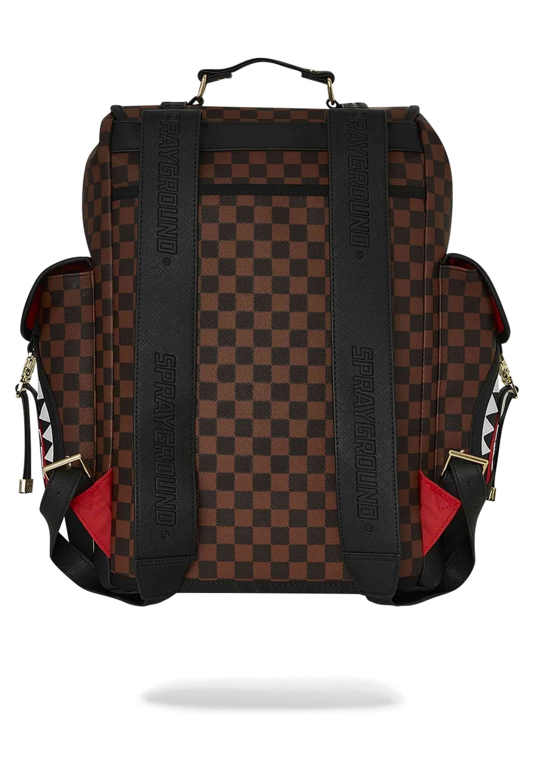 MOCHILA SPRAYGROUND MARRON SAWTOOTH SHARK IN PARIS MONTE CARLO
