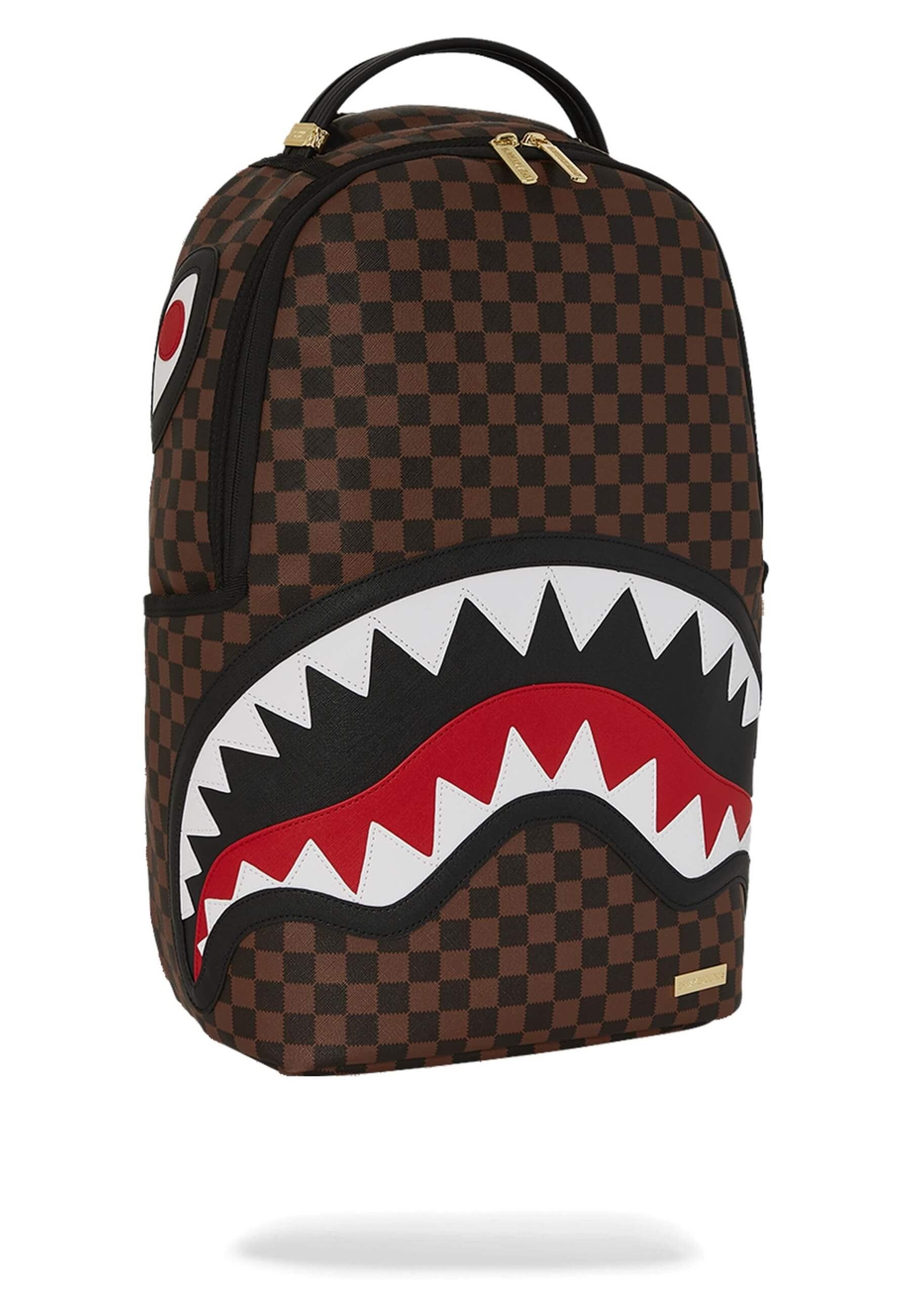 MOCHILA SPRAYGROUND MARRON SAWTOOTH SHARKS IN PARIS DLXSV BACKPACK