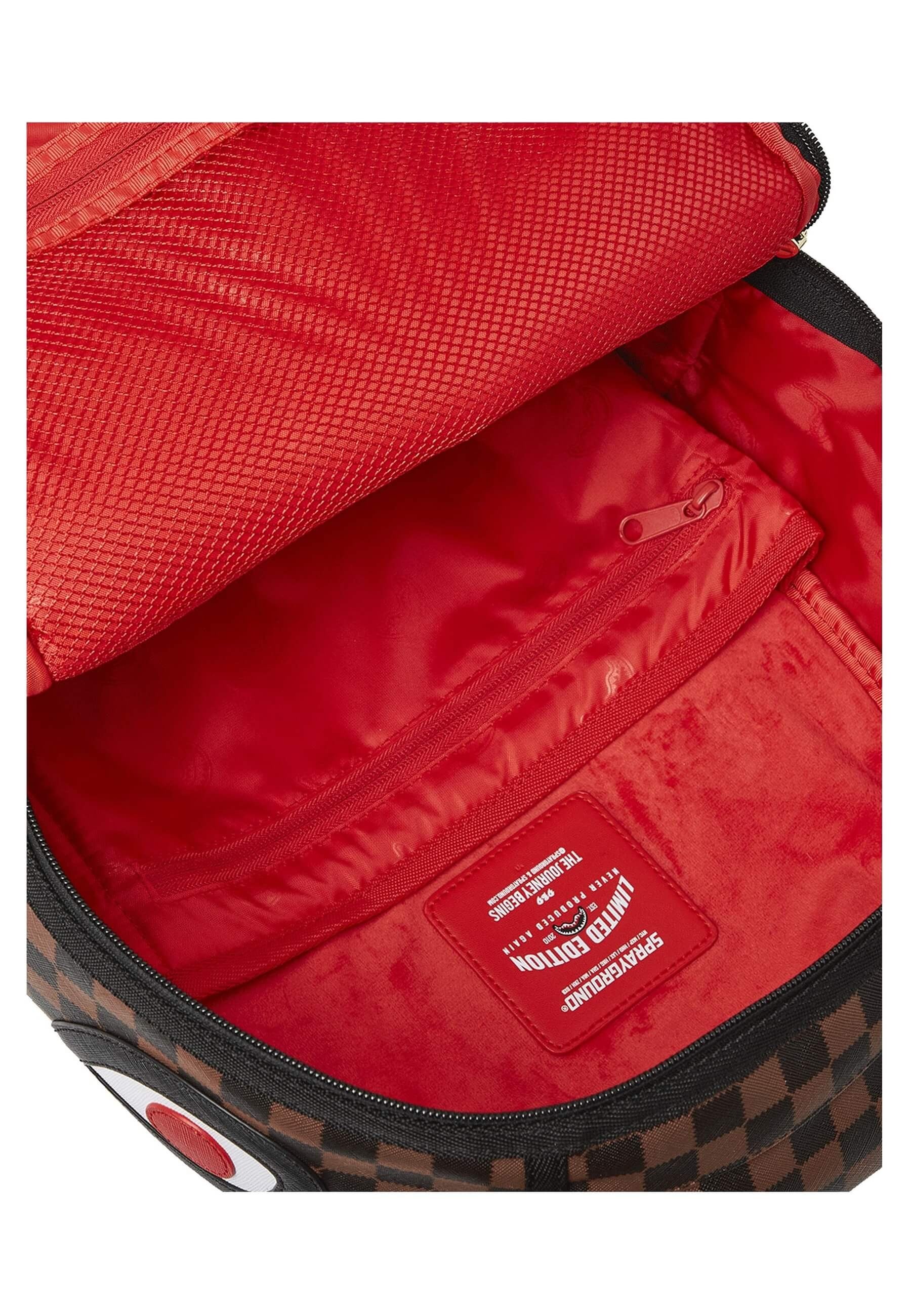 MOCHILA SPRAYGROUND MARRON SAWTOOTH SHARKS IN PARIS DLXSV BACKPACK
