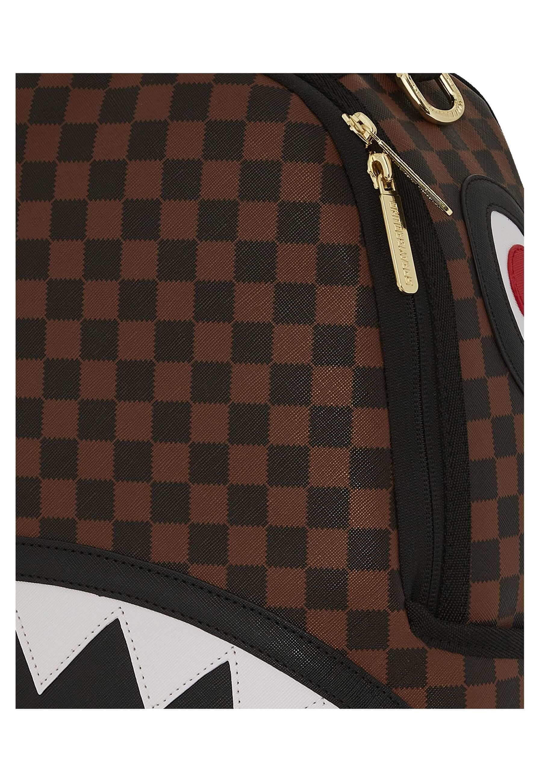 MOCHILA SPRAYGROUND MARRON SAWTOOTH SHARKS IN PARIS DLXSV BACKPACK