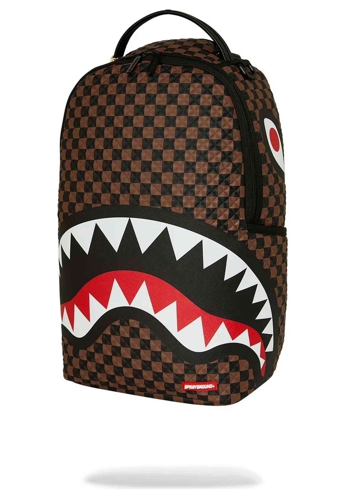 MOCHILA SPRAYGROUND MARRON SHARK IN PARIS PYRAMID BACKPACK