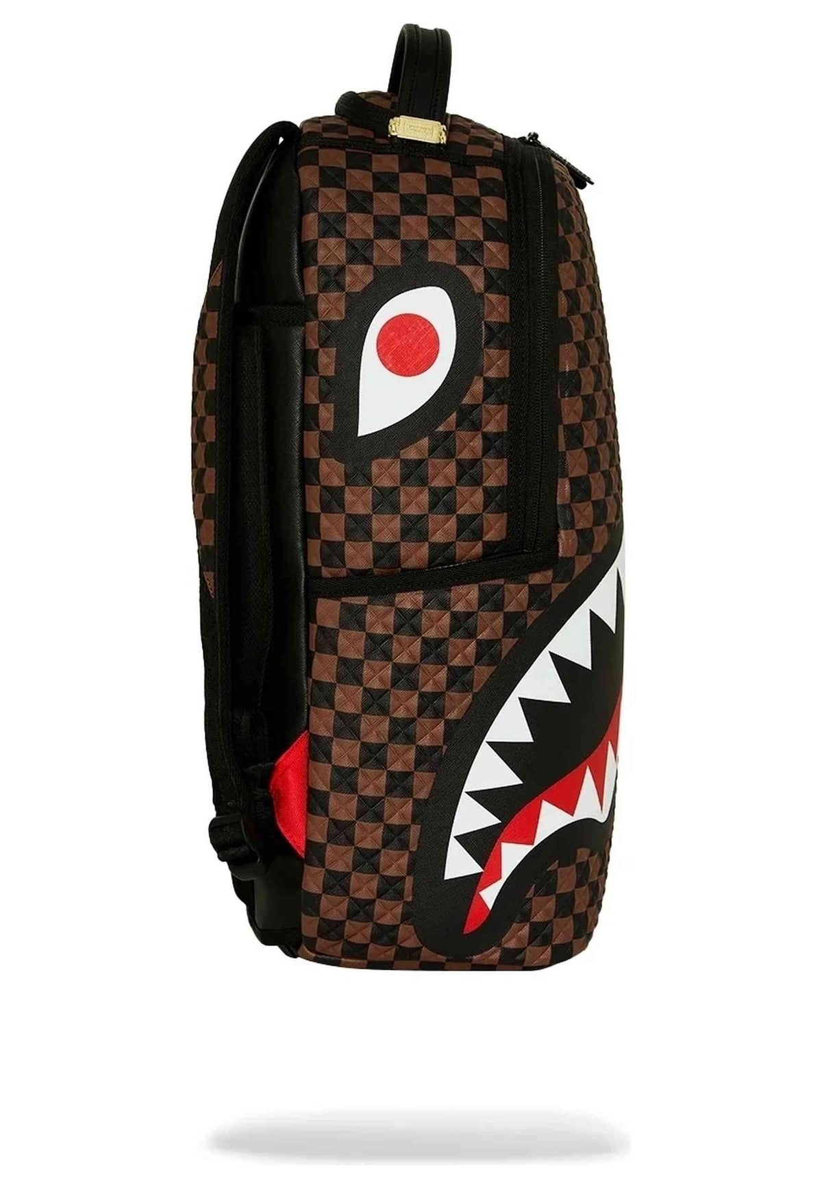 MOCHILA SPRAYGROUND MARRON SHARK IN PARIS PYRAMID BACKPACK