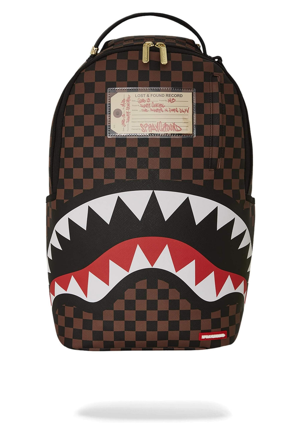 MOCHILA SPRAYGROUND MARRON SHARKS IN PARIS LOST & FOUND BACKPACK