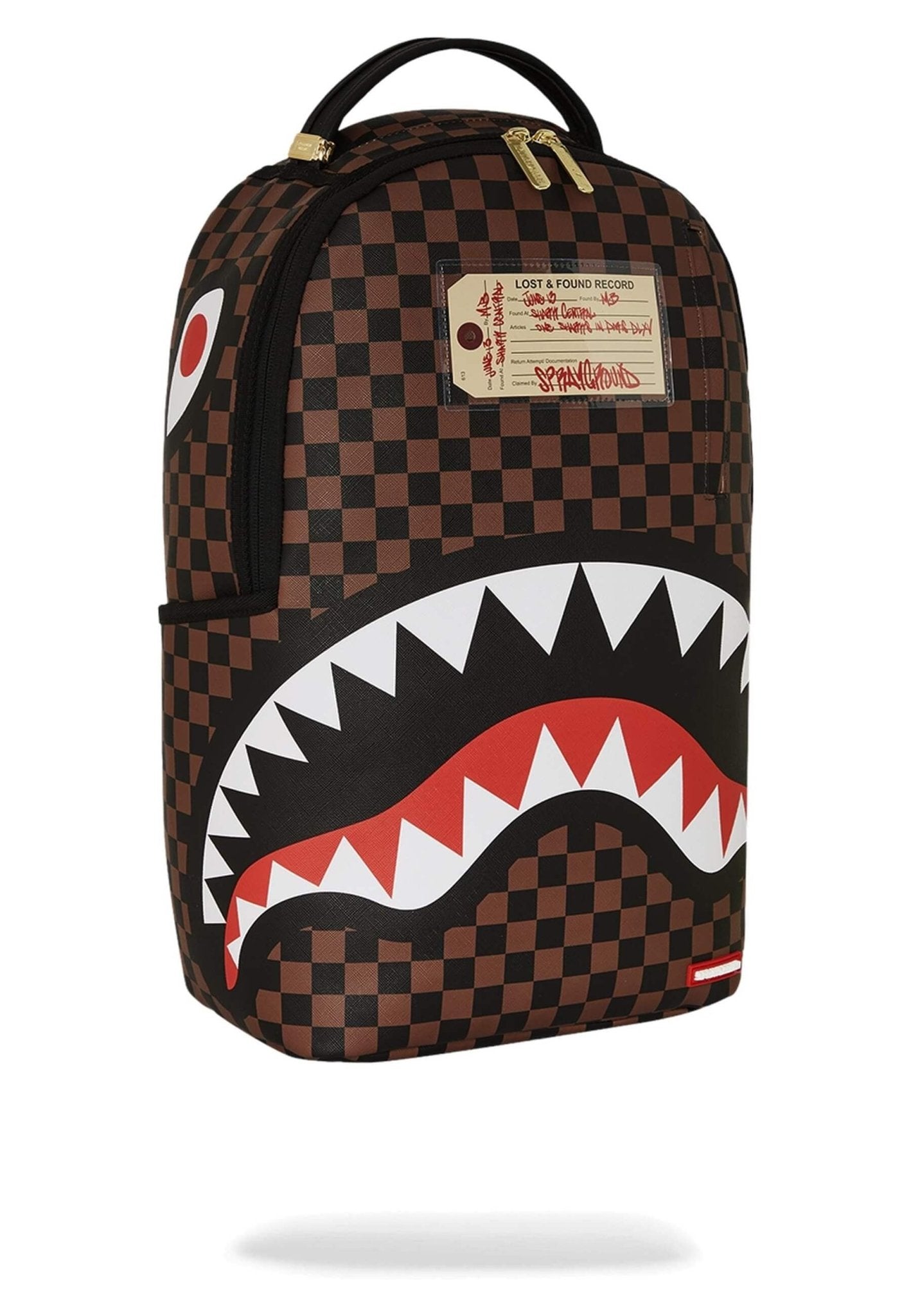 MOCHILA SPRAYGROUND MARRON SHARKS IN PARIS LOST & FOUND BACKPACK - AREA ZERO