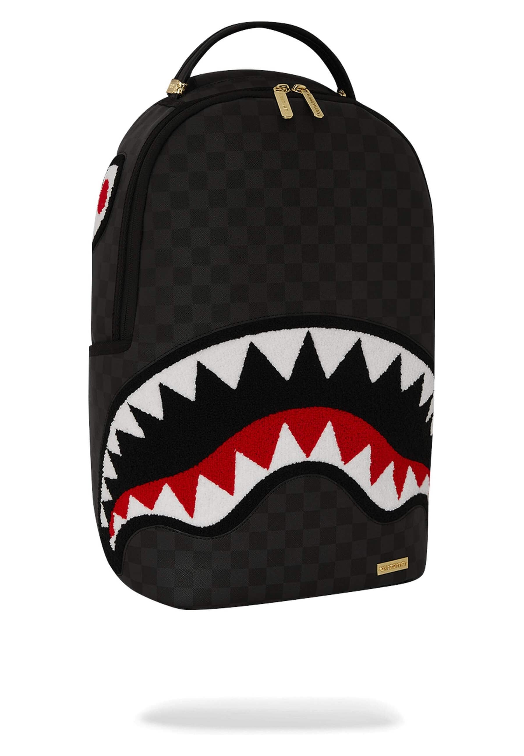 MOCHILA SPRAYGROUND NEGRA BLACK CHENILLE SIP DLXSV BACKPACK