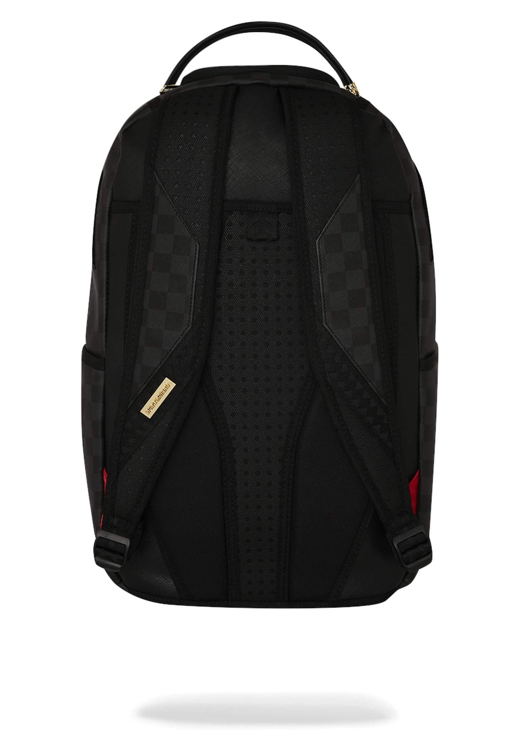 MOCHILA SPRAYGROUND NEGRA BLACK CHENILLE SIP DLXSV BACKPACK