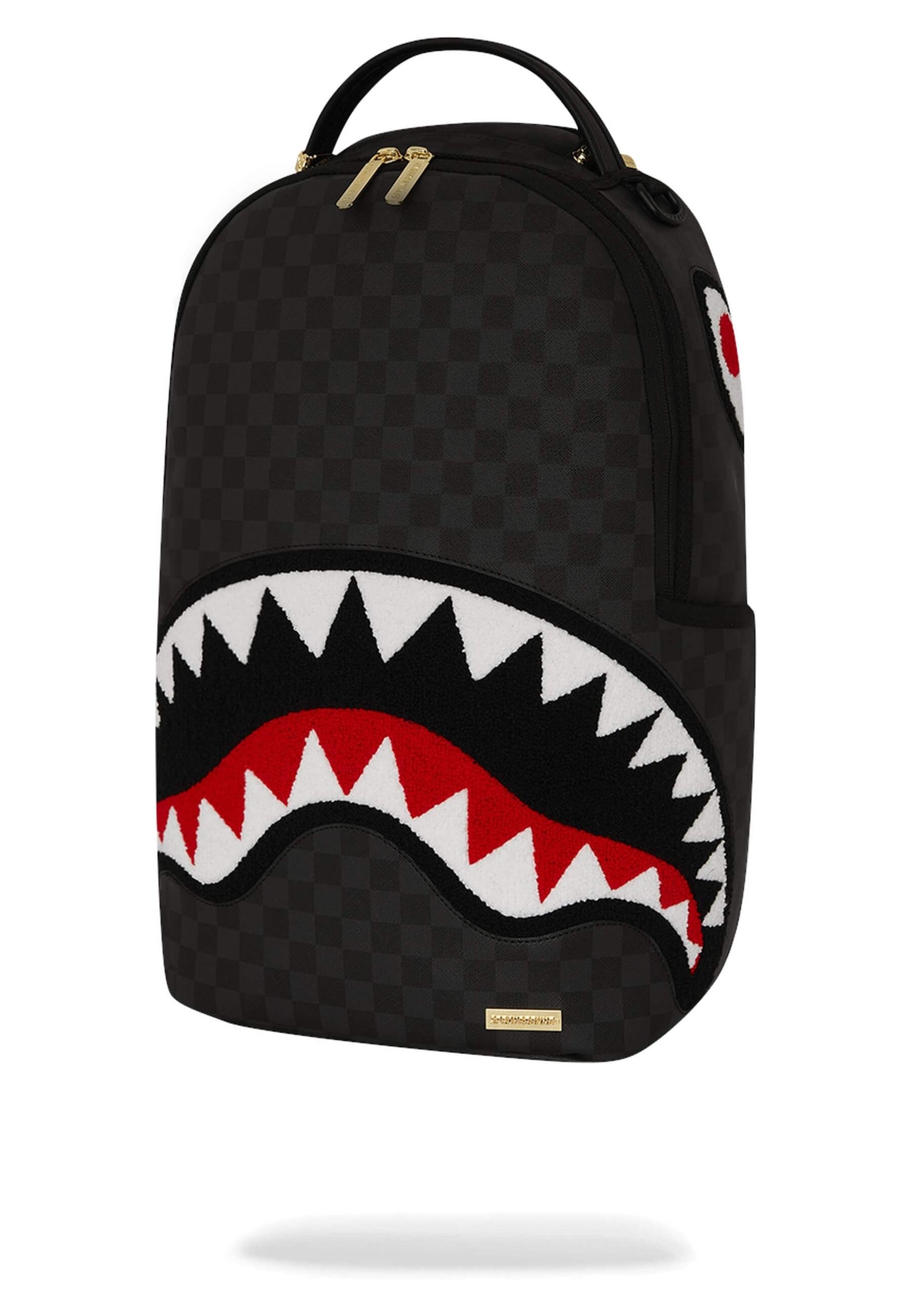 MOCHILA SPRAYGROUND NEGRA BLACK CHENILLE SIP DLXSV BACKPACK