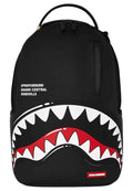 MOCHILA SPRAYGROUND NEGRA BLACK TOON SHARK MINI BACKPACK