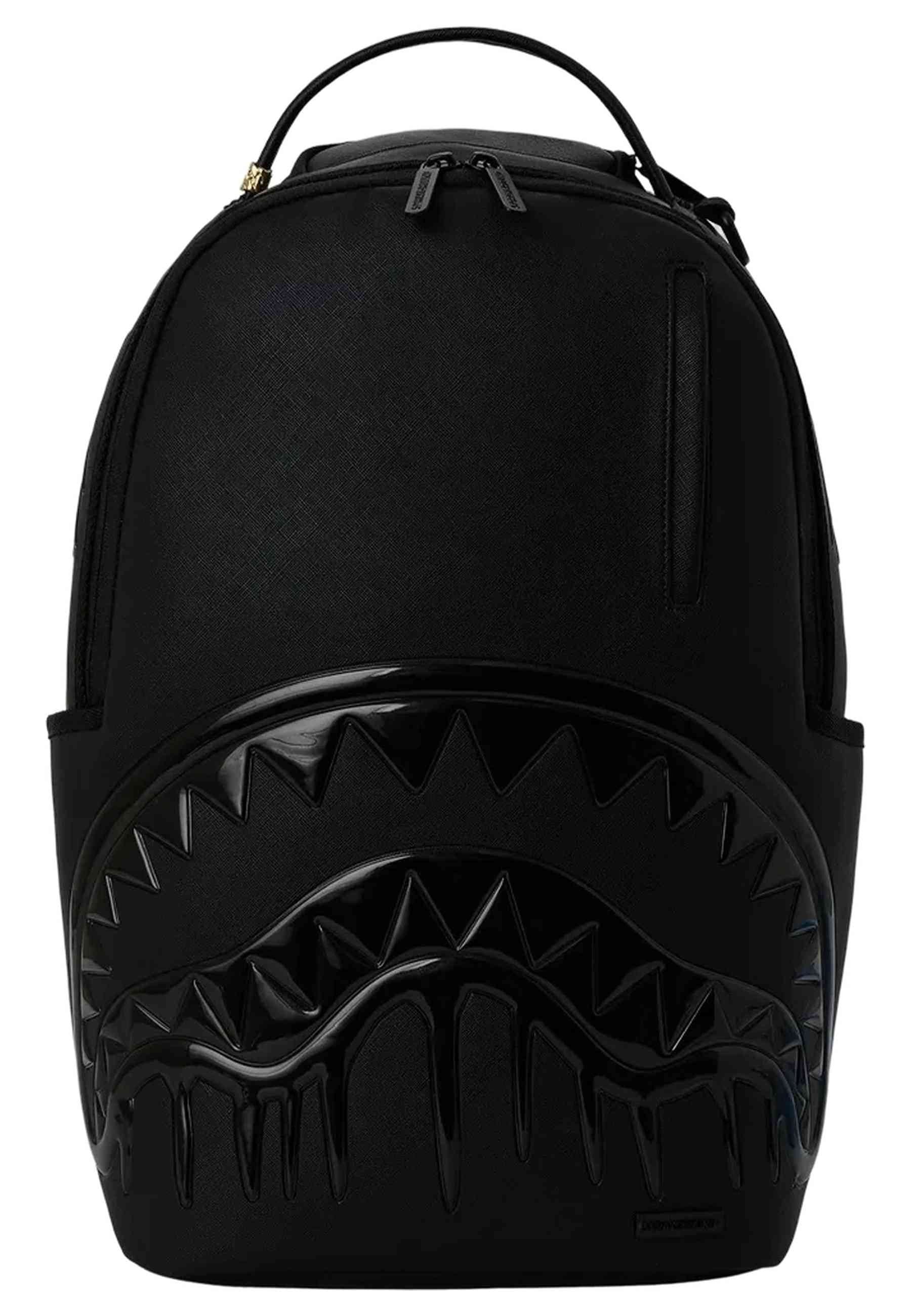 MOCHILA SPRAYGROUND NEGRA BLACKED OUT METALLIC DRIP BACKPACK