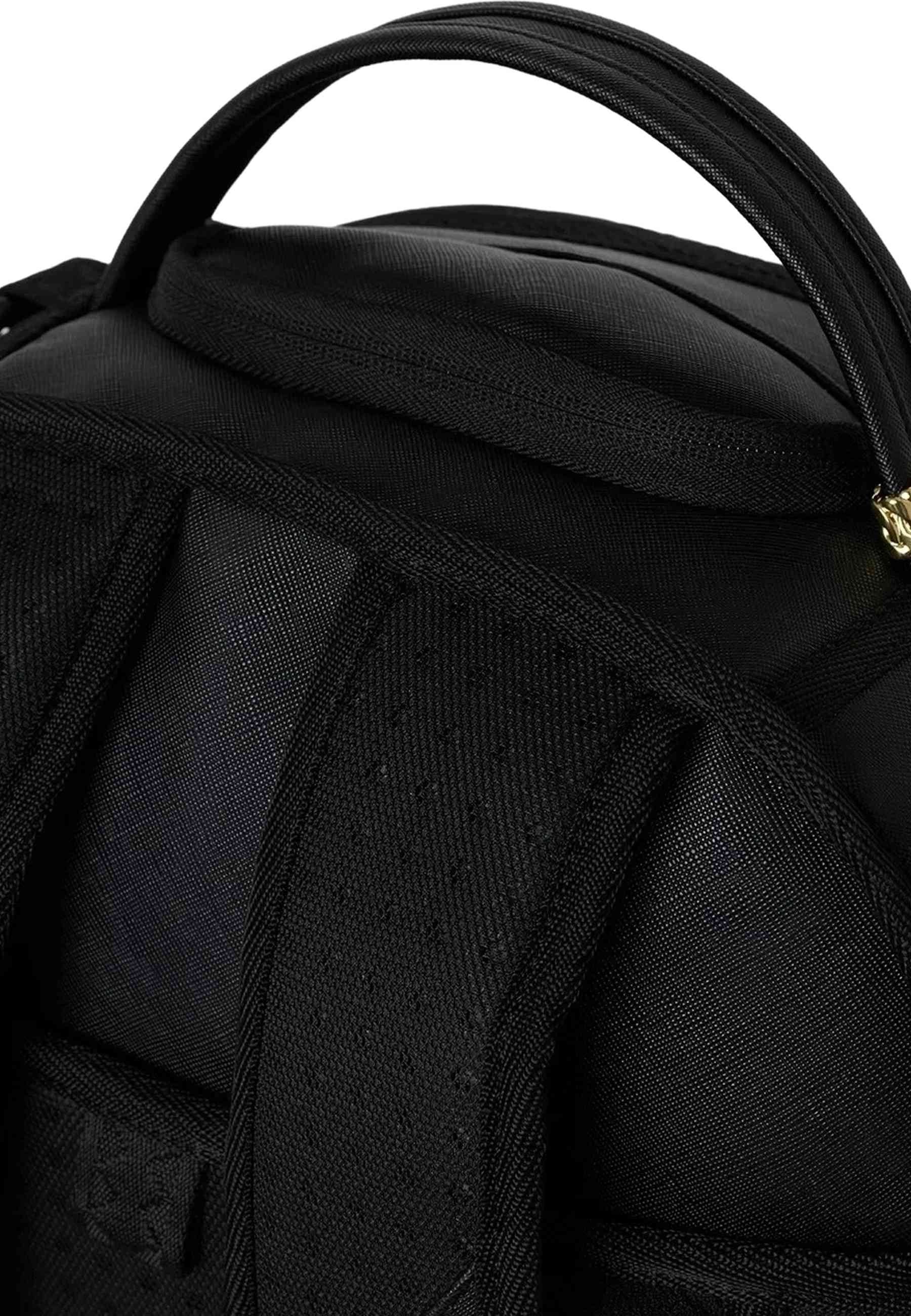 MOCHILA SPRAYGROUND NEGRA BLACKED OUT METALLIC DRIP BACKPACK
