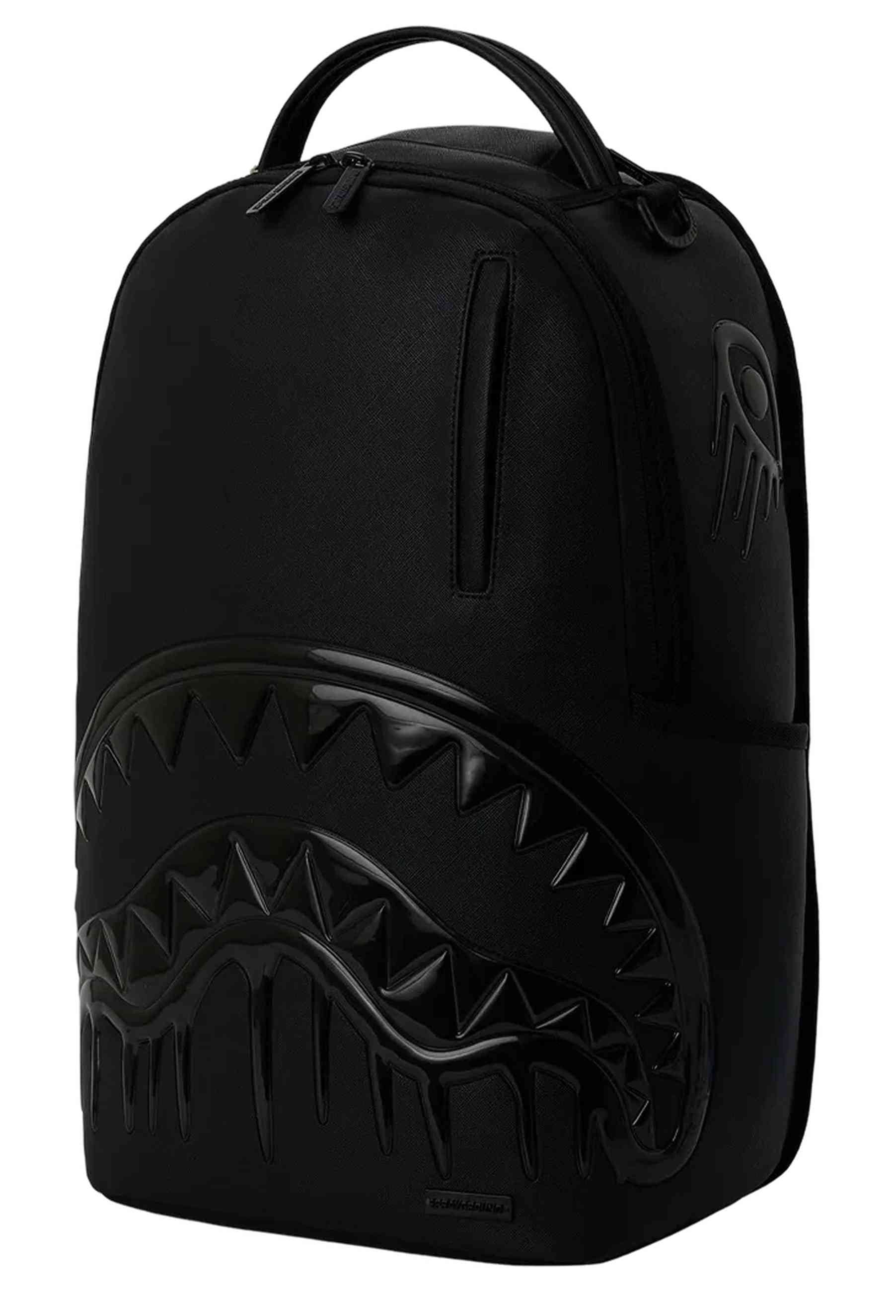 MOCHILA SPRAYGROUND NEGRA BLACKED OUT METALLIC DRIP BACKPACK