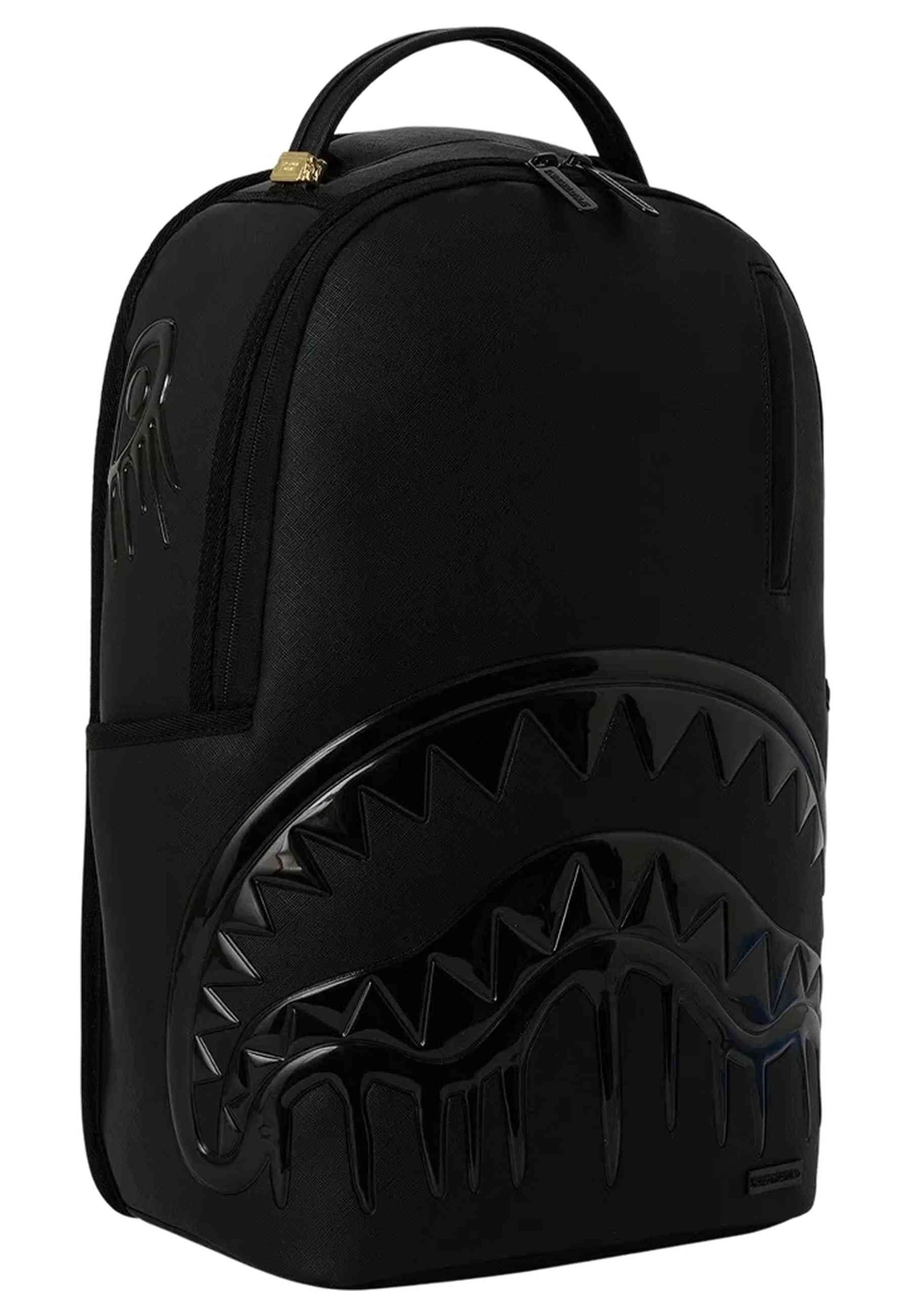 MOCHILA SPRAYGROUND NEGRA BLACKED OUT METALLIC DRIP BACKPACK