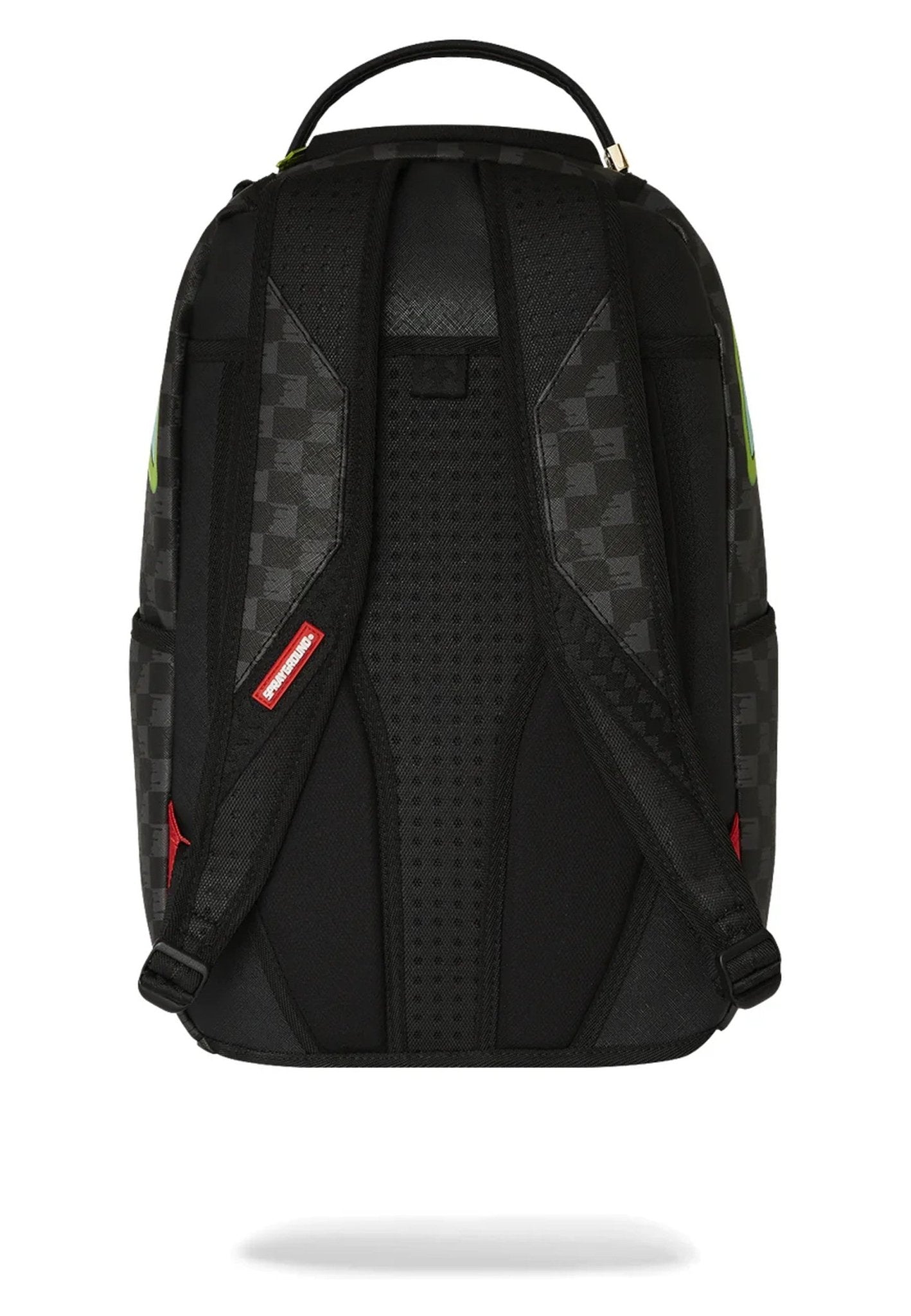 MOCHILA SPRAYGROUND NEGRA CUADROS SLIME TAKEOVER BACKPACK - AREA ZERO