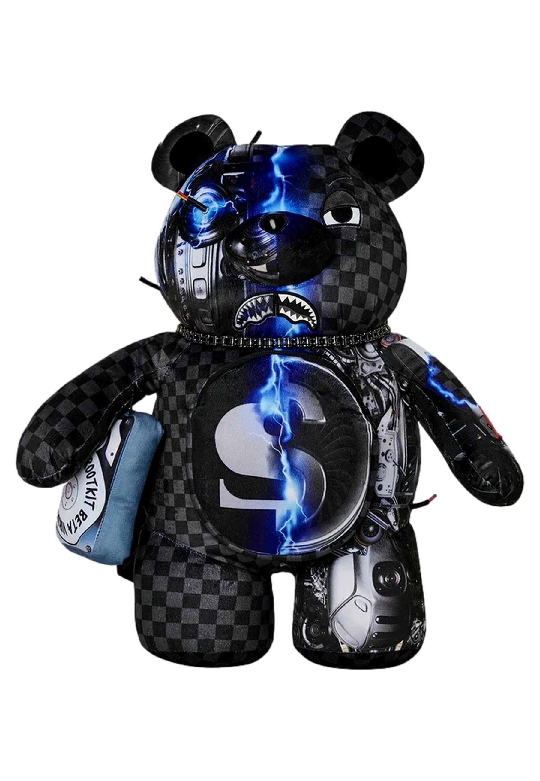 MOCHILA SPRAYGROUND NEGRA CYBORG BEAR BACKPACK