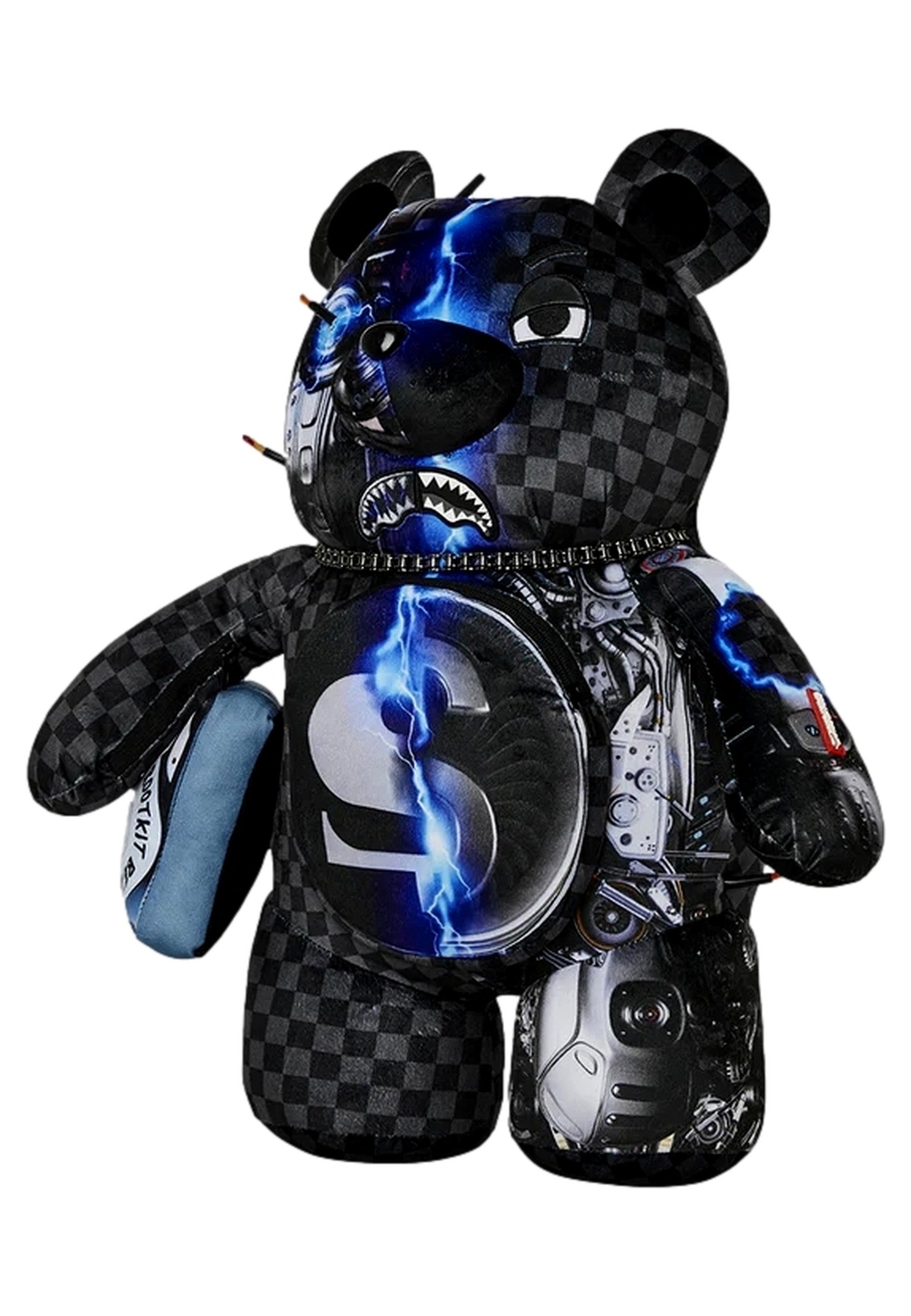 MOCHILA SPRAYGROUND NEGRA CYBORG BEAR BACKPACK