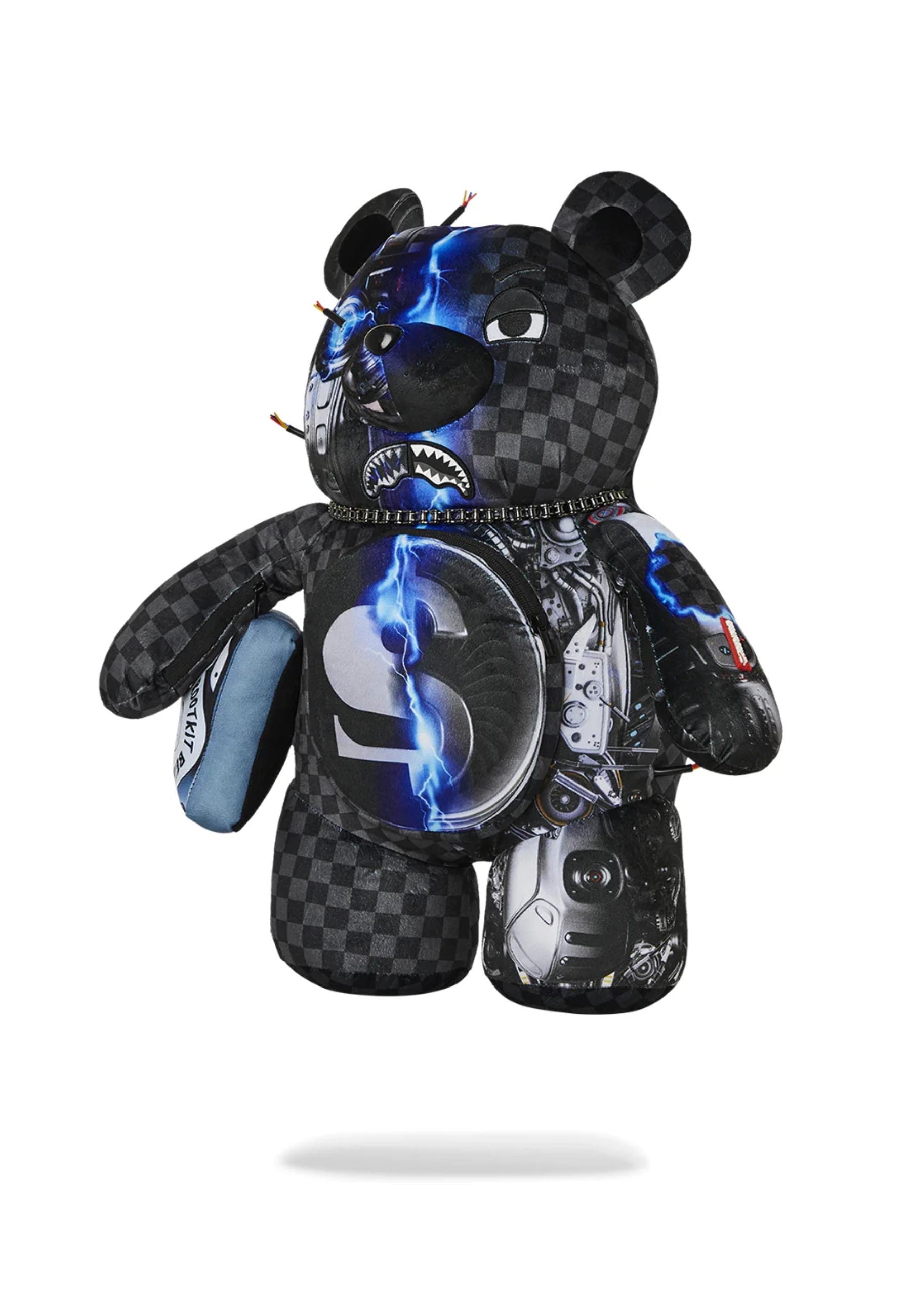 MOCHILA SPRAYGROUND NEGRA CYBORG BEAR BACKPACK