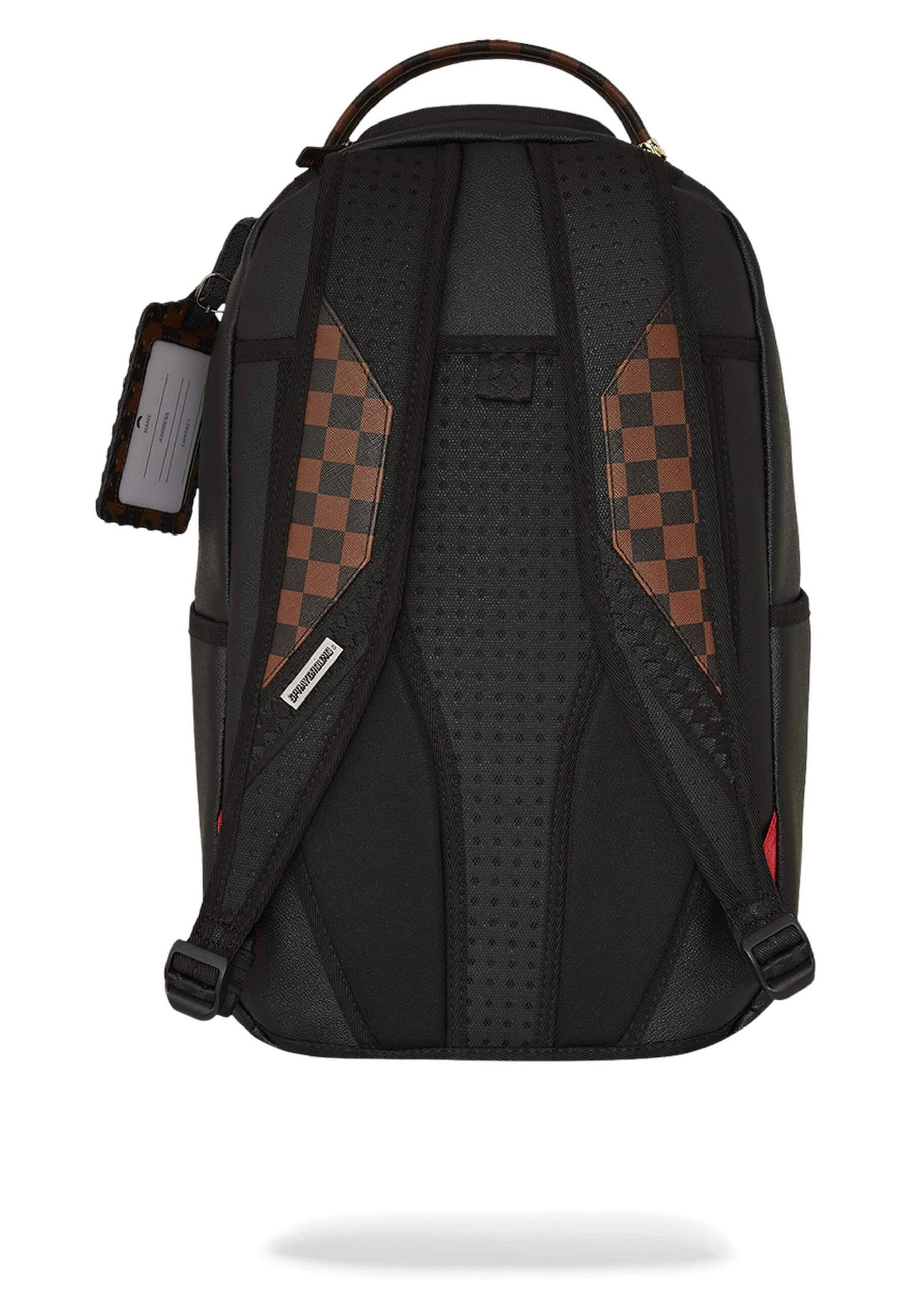MOCHILA SPRAYGROUND NEGRA DOSE OF CHECK DEUX DLXS BACKPACK