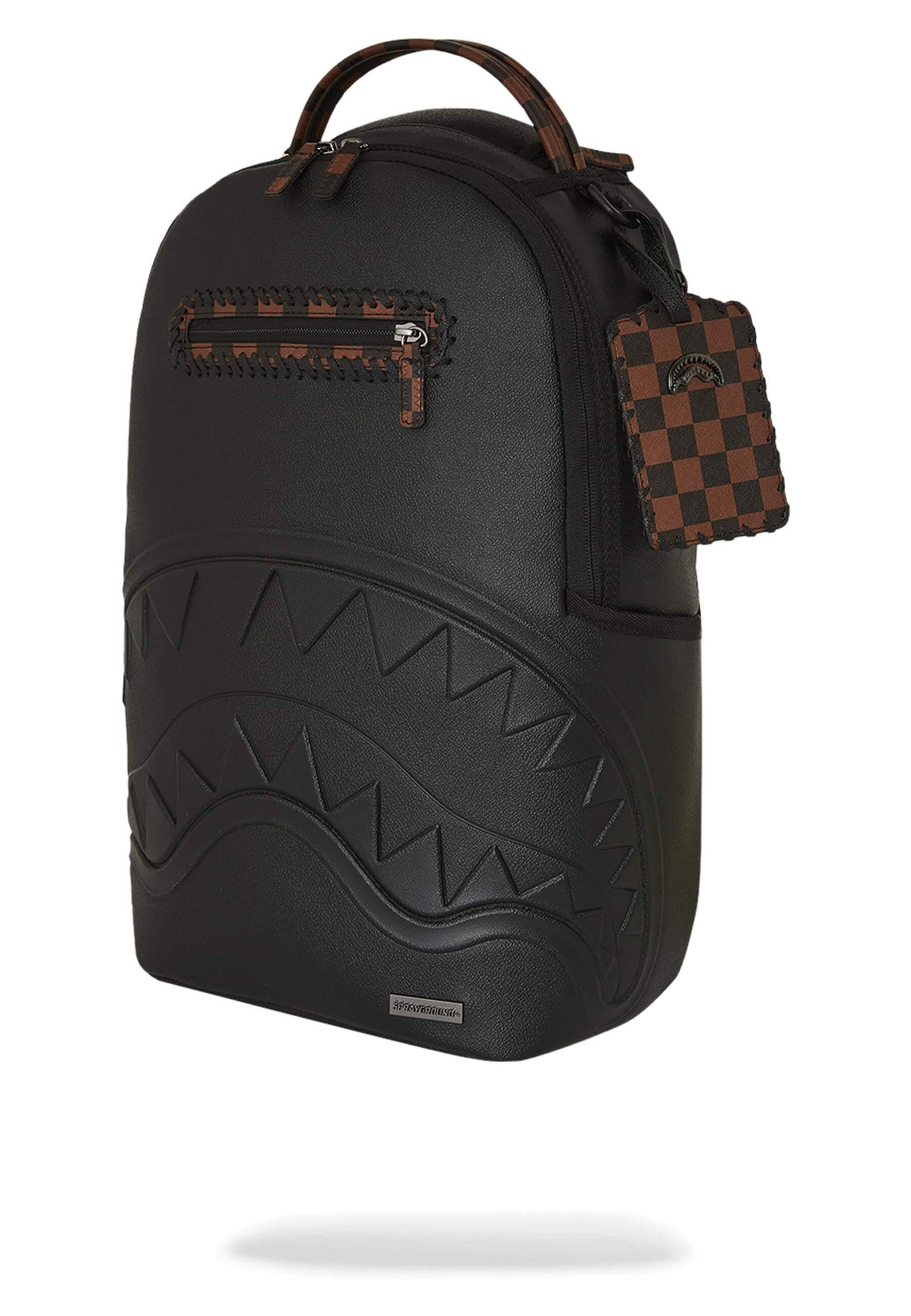 MOCHILA SPRAYGROUND NEGRA DOSE OF CHECK DEUX DLXS BACKPACK