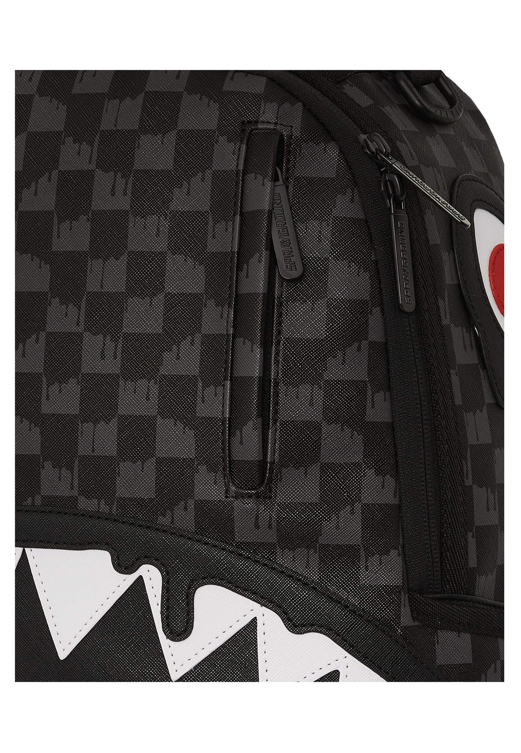 MOCHILA SPRAYGROUND NEGRA DRIPPING SHARKS IN PARIS DLXV BACKPACK