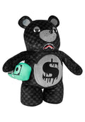 MOCHILA SPRAYGROUND NEGRA DRIPPING SHARKS IN PARIS MONEYBEAR TEDDY BEAR