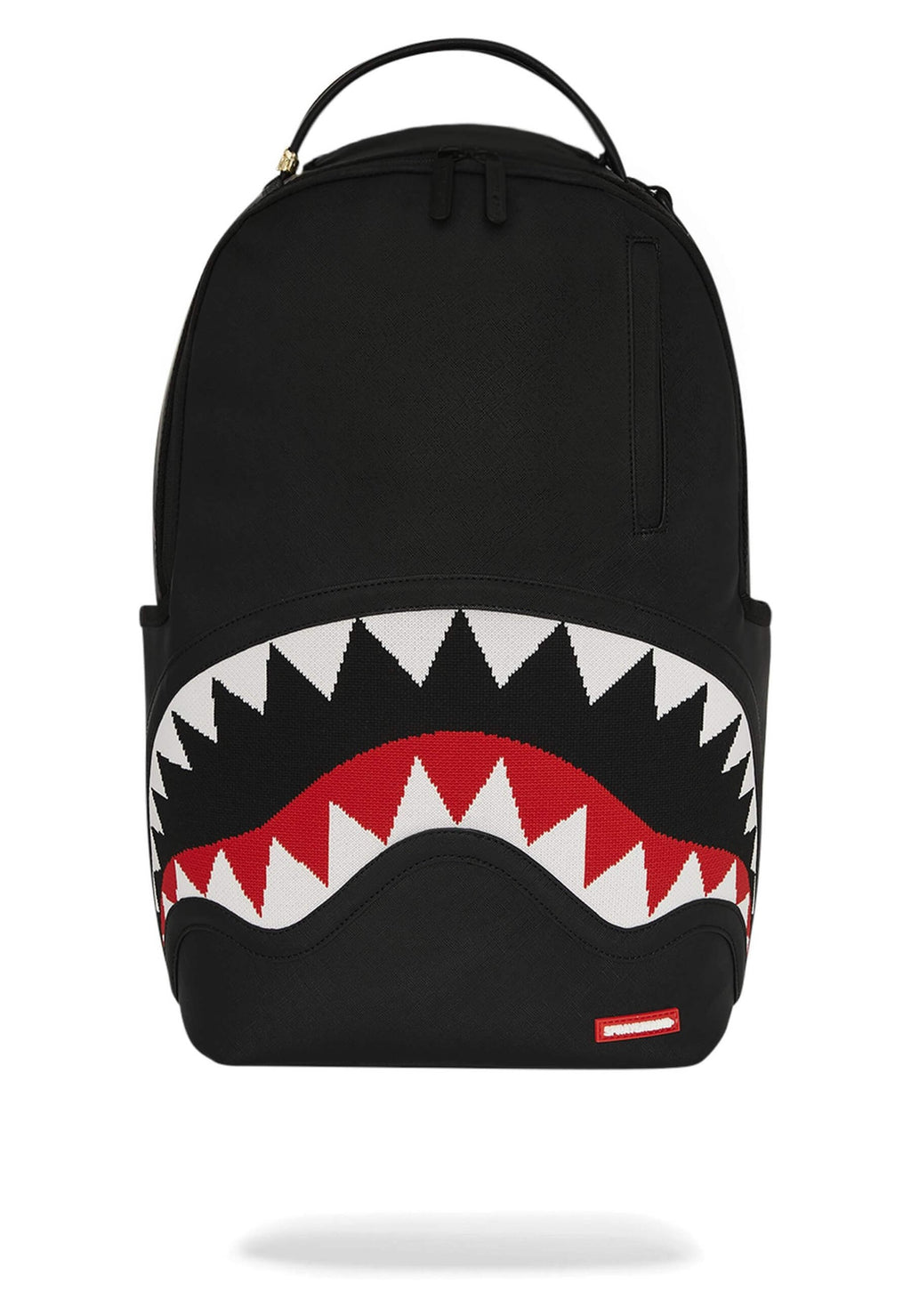 MOCHILA SPRAYGROUND NEGRA FLY KNIT MOUTH DLX SATIN BACKPACK