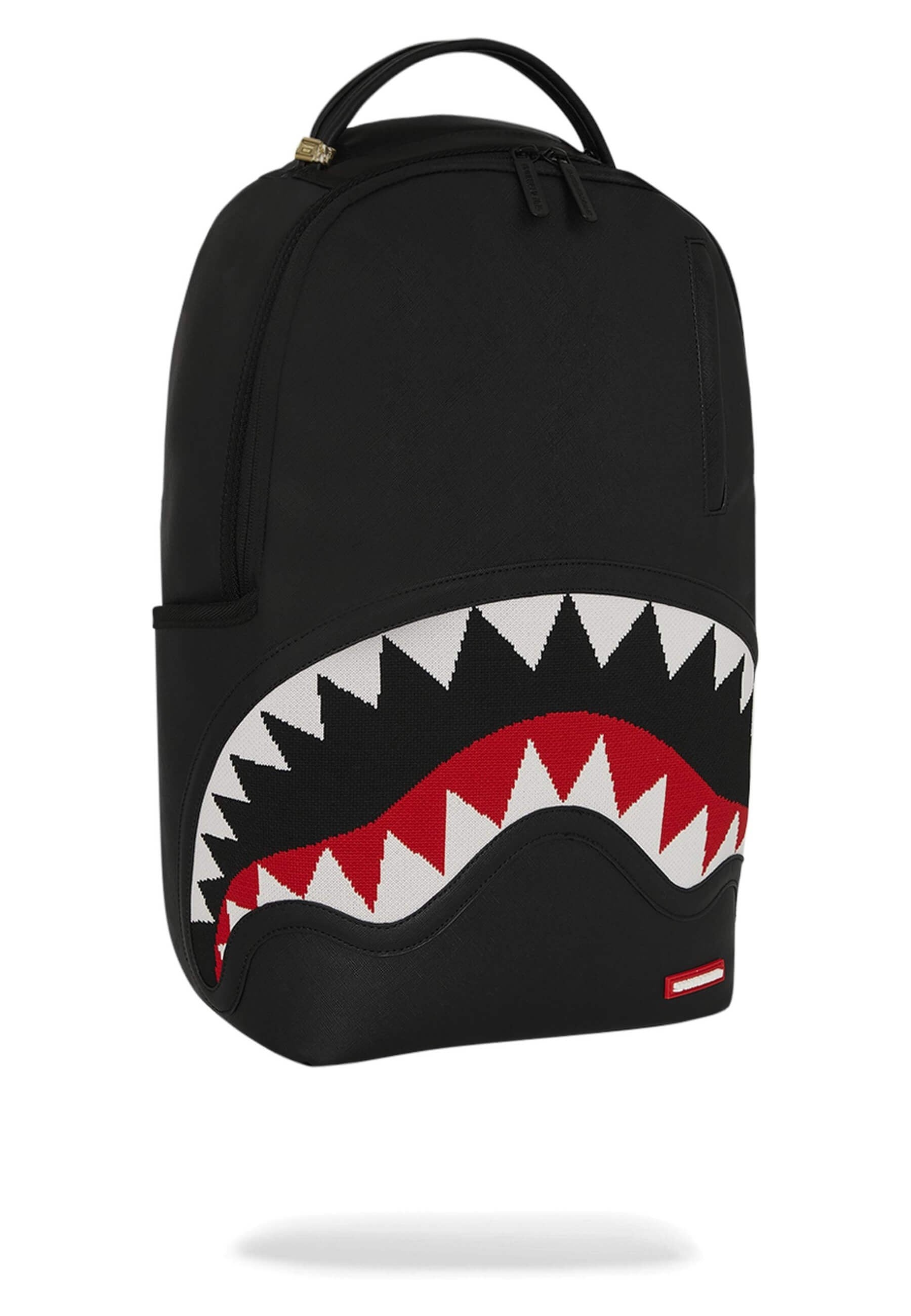 MOCHILA SPRAYGROUND NEGRA FLY KNIT MOUTH DLX SATIN BACKPACK