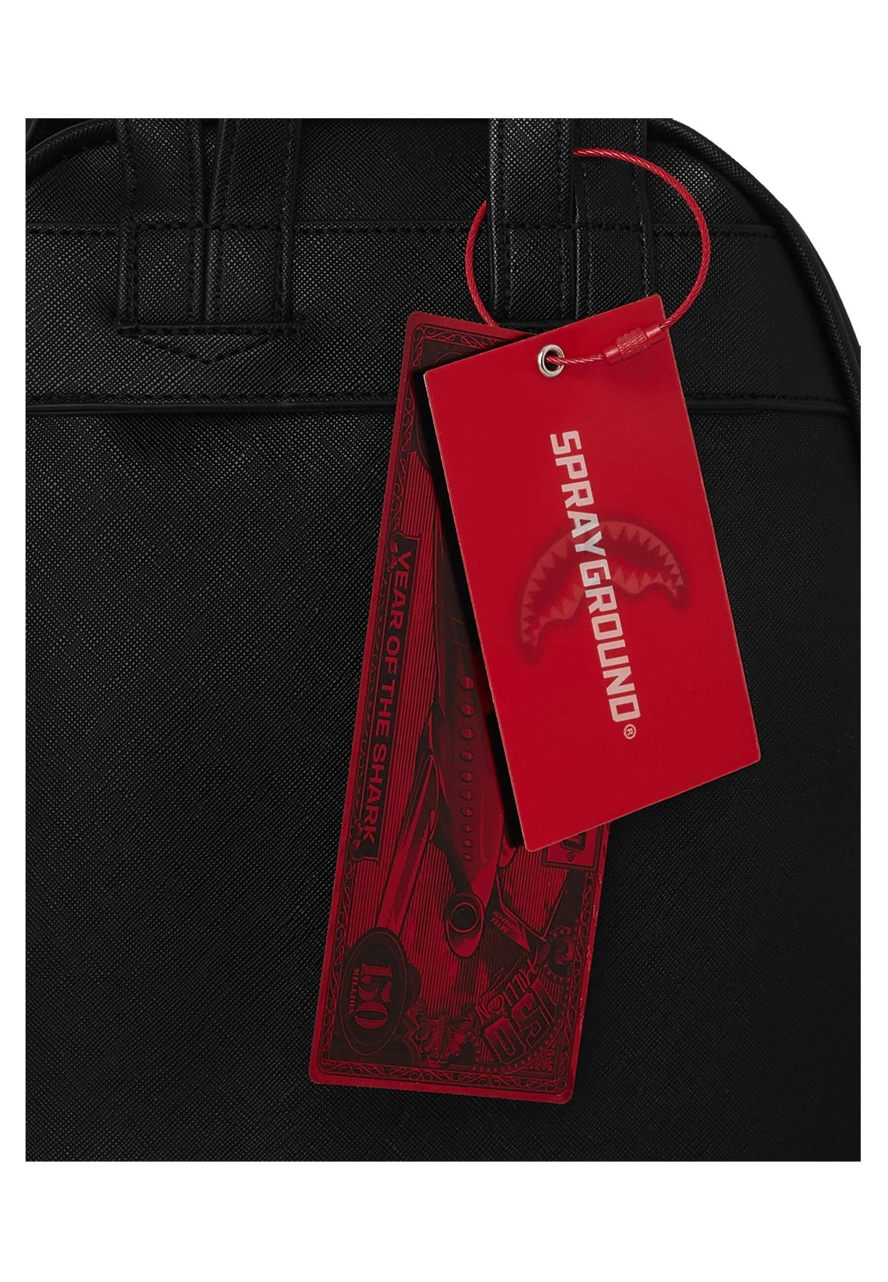 MOCHILA SPRAYGROUND NEGRA FLY KNIT MOUTH SAVAGE BACKPACK