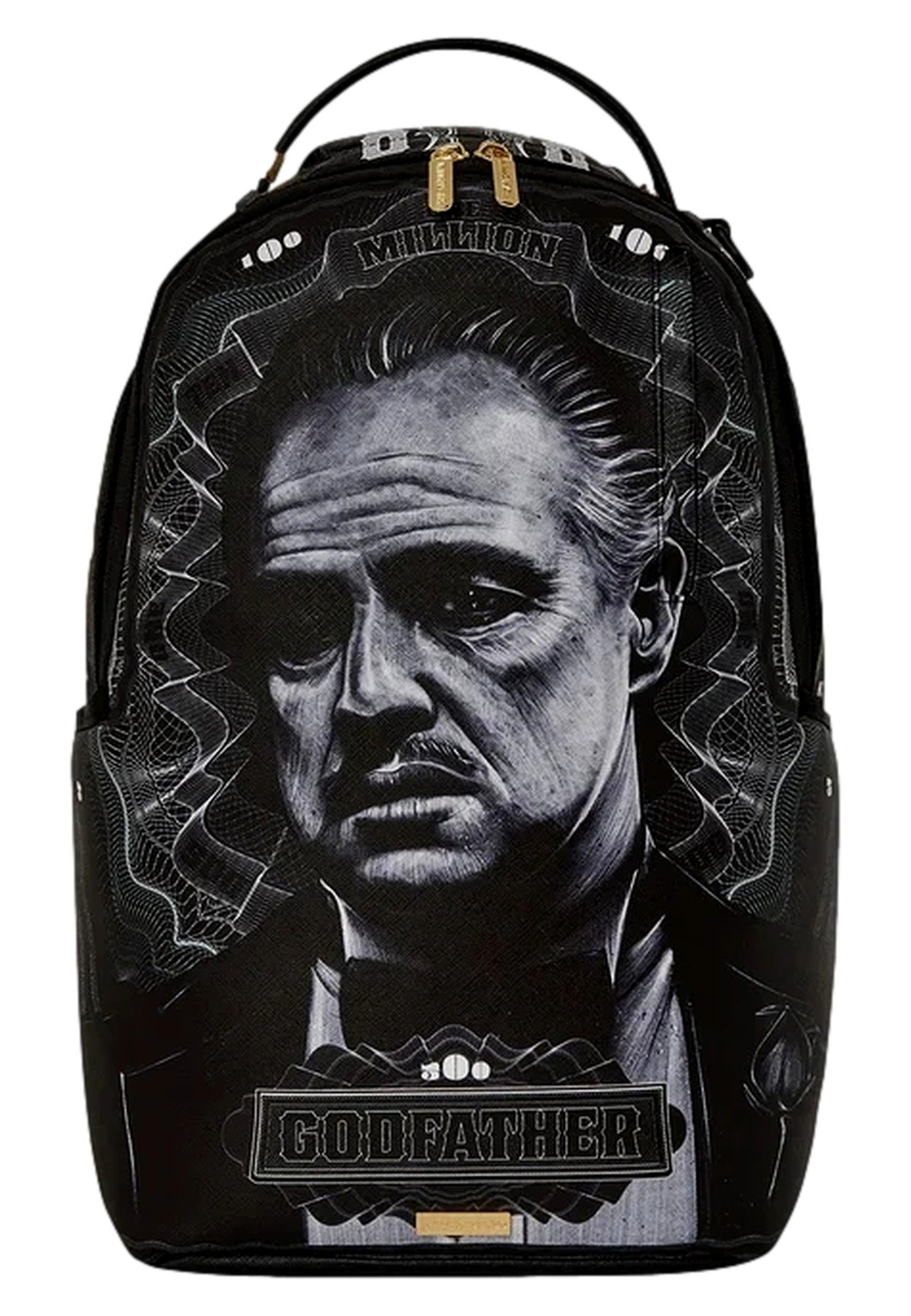 MOCHILA SPRAYGROUND NEGRA GODFATHER MONEY BACKPACK