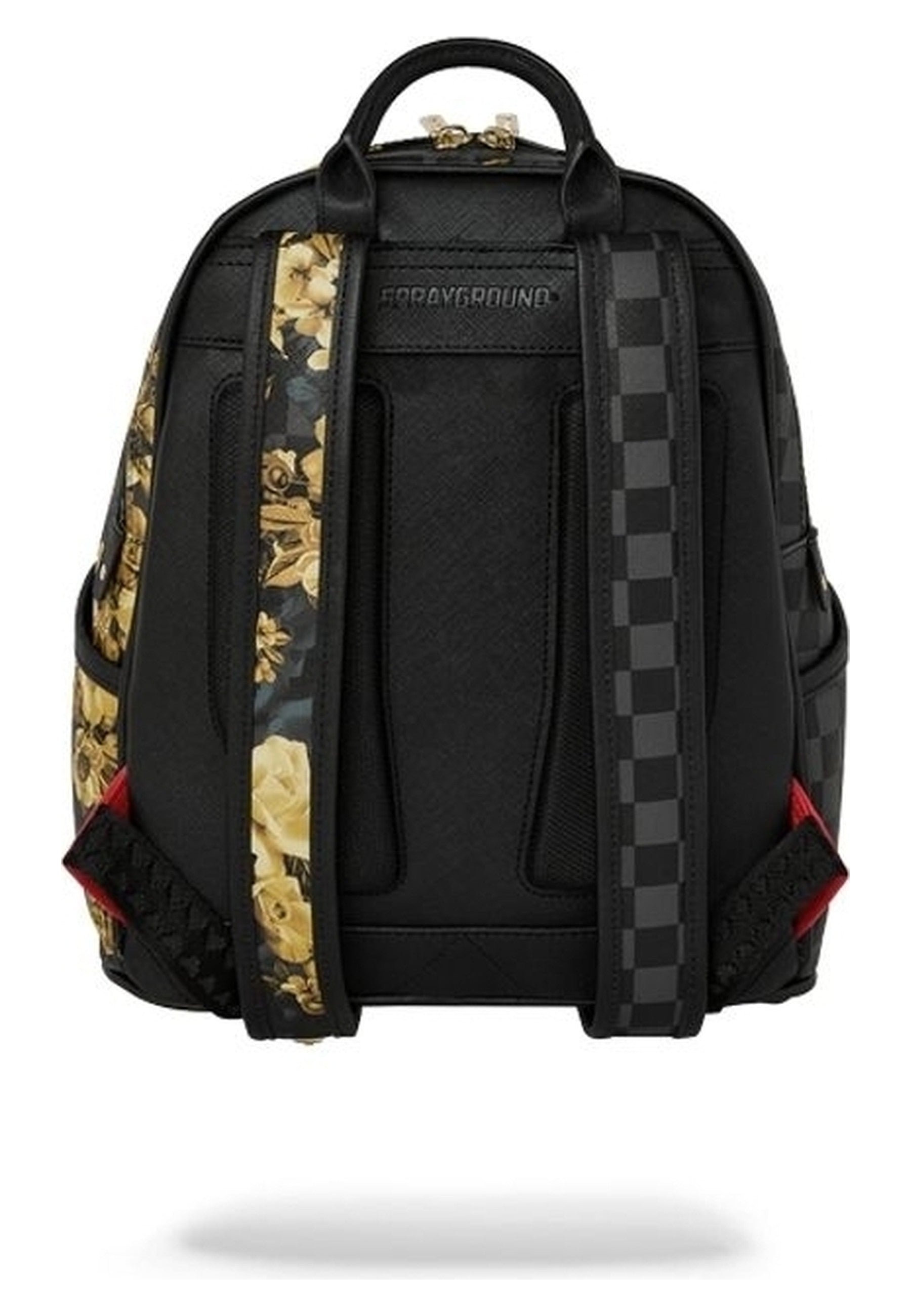 MOCHILA SPRAYGROUND NEGRA GOLD FLORAL REMIX SAVAGE BACKPACK