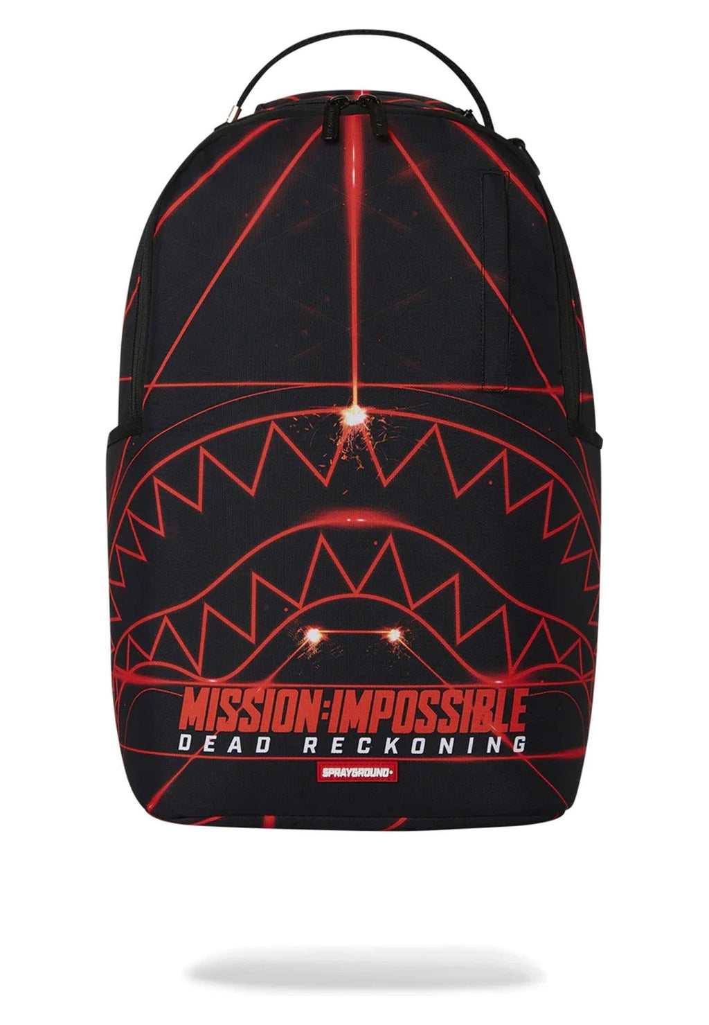 MOCHILA SPRAYGROUND NEGRA LASER 1 OFF BAGS BACKPACK MISSION IMPOSIBLE - AREA ZERO