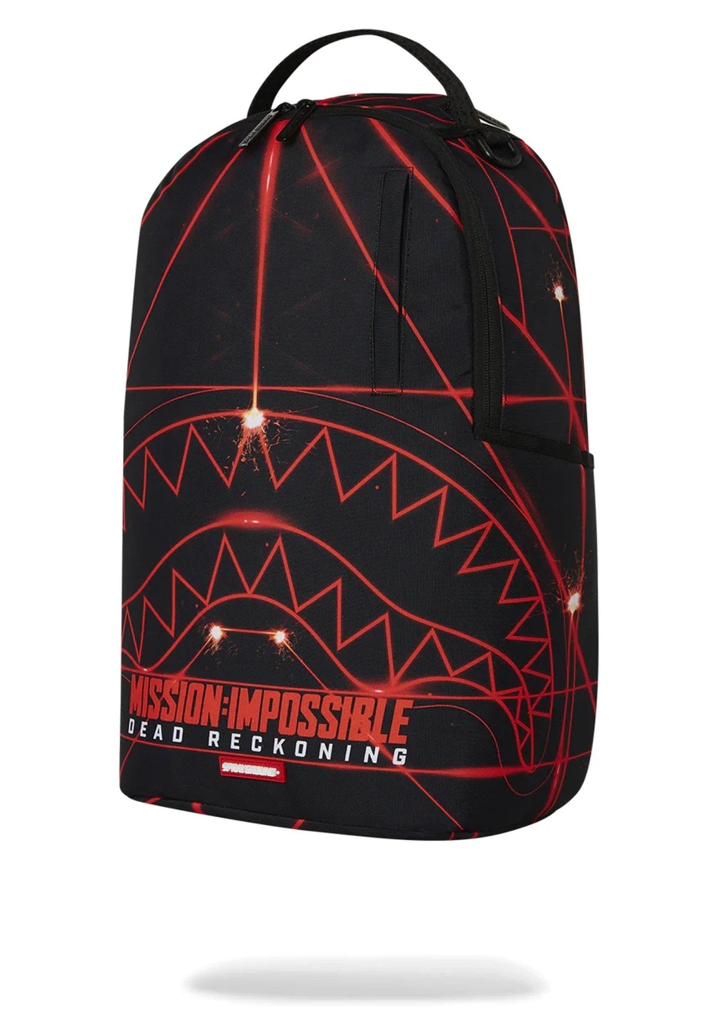 MOCHILA SPRAYGROUND NEGRA LASER 1 OFF BAGS BACKPACK MISSION IMPOSIBLE - AREA ZERO