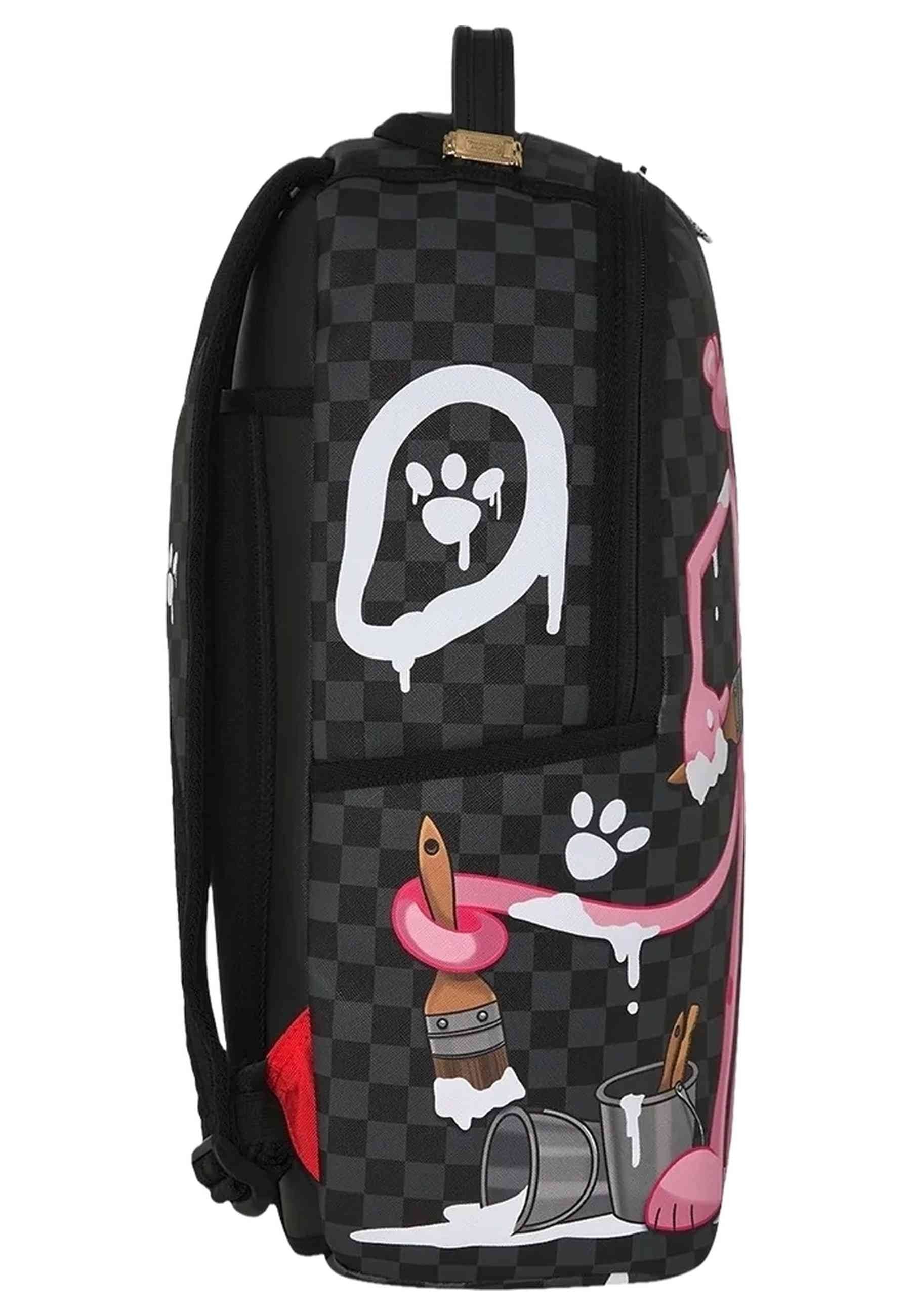 MOCHILA SPRAYGROUND NEGRA PINK PANTHER PAINTING BACKPACK