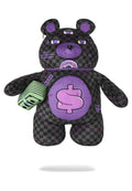MOCHILA SPRAYGROUND NEGRA PURPLE SLIM TAKEOVER BACKPACK